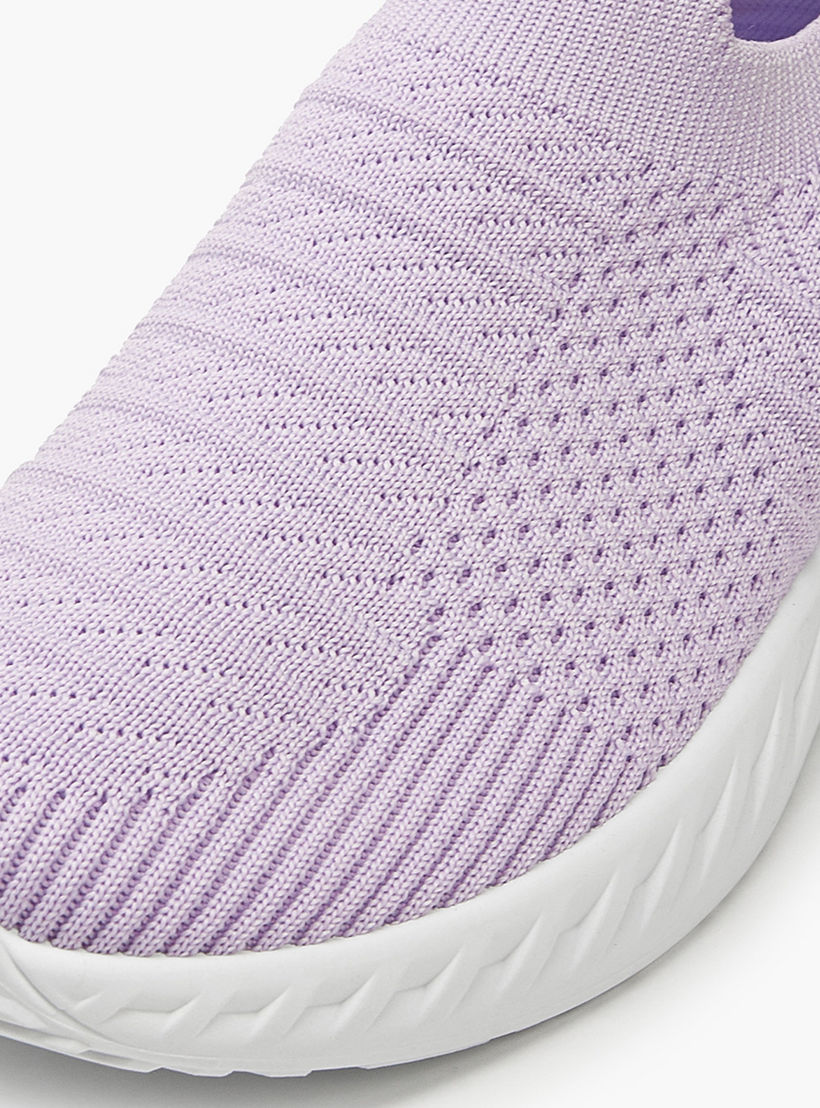 حذاء رياضي سهل الارتداء بارز الملمس بلسان سحب من أوكلان من شو إكسبريس-girls-shoes-sneakers-image-4