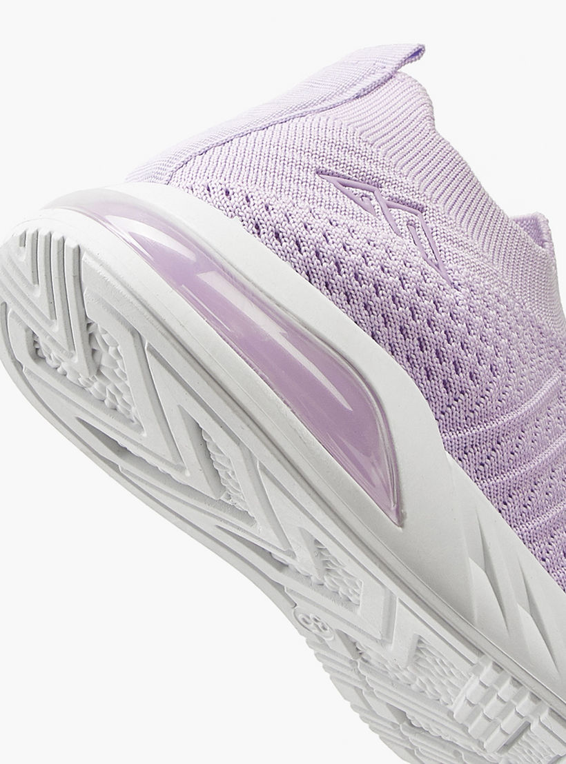 حذاء رياضي سهل الارتداء بارز الملمس بلسان سحب من أوكلان من شو إكسبريس-girls-shoes-sneakers-image-5