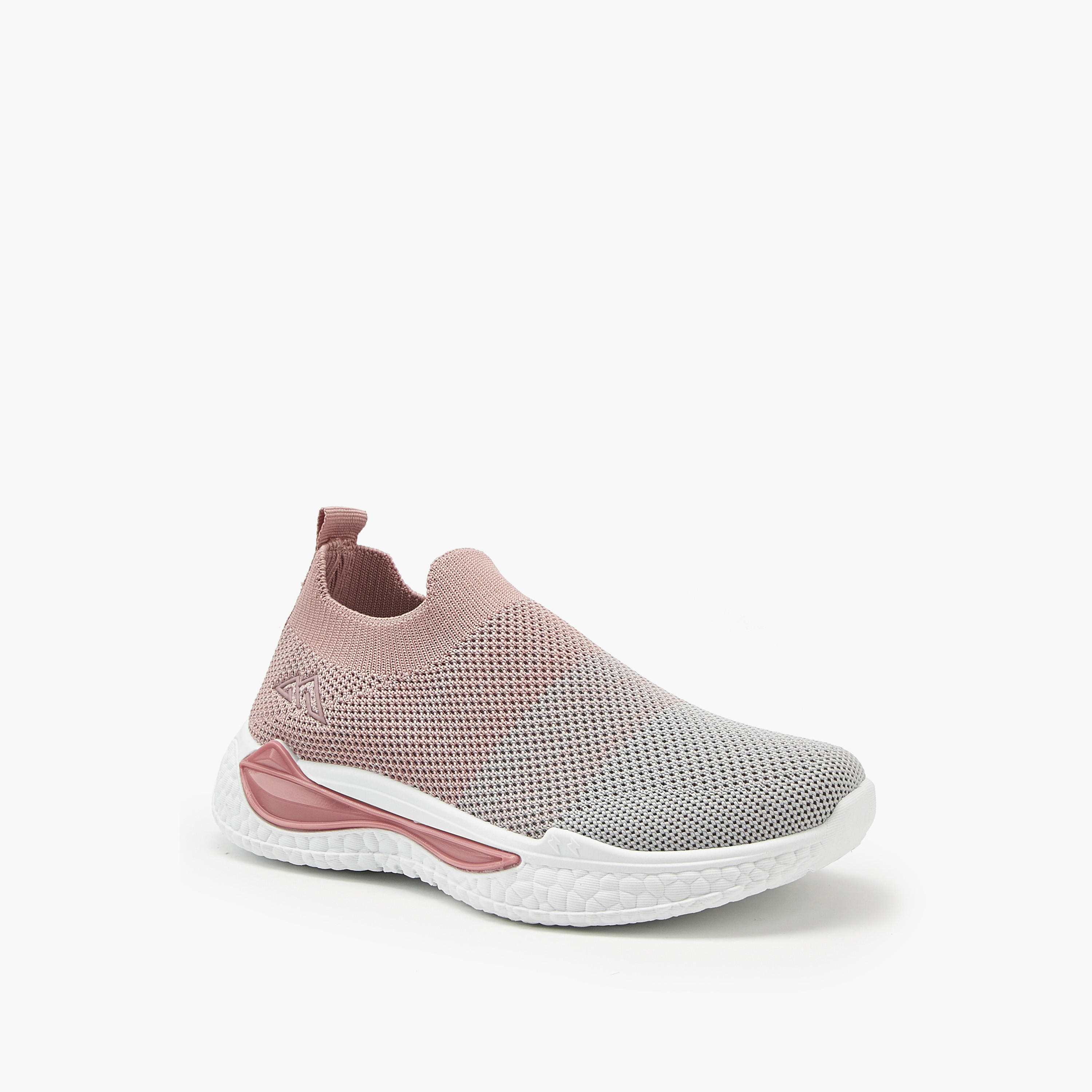 حذاء رياضي سهل الارتداء بارز الملمس بلسان سحب من أوكلان من شو إكسبريس-girls-shoes-sneakers-image-1