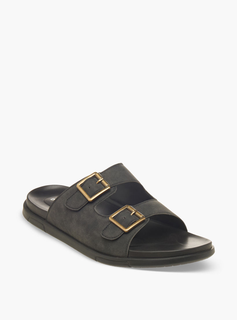 Duchini Men Buckle Accent Comfort Sandals-men-shoes-sandals-image-2