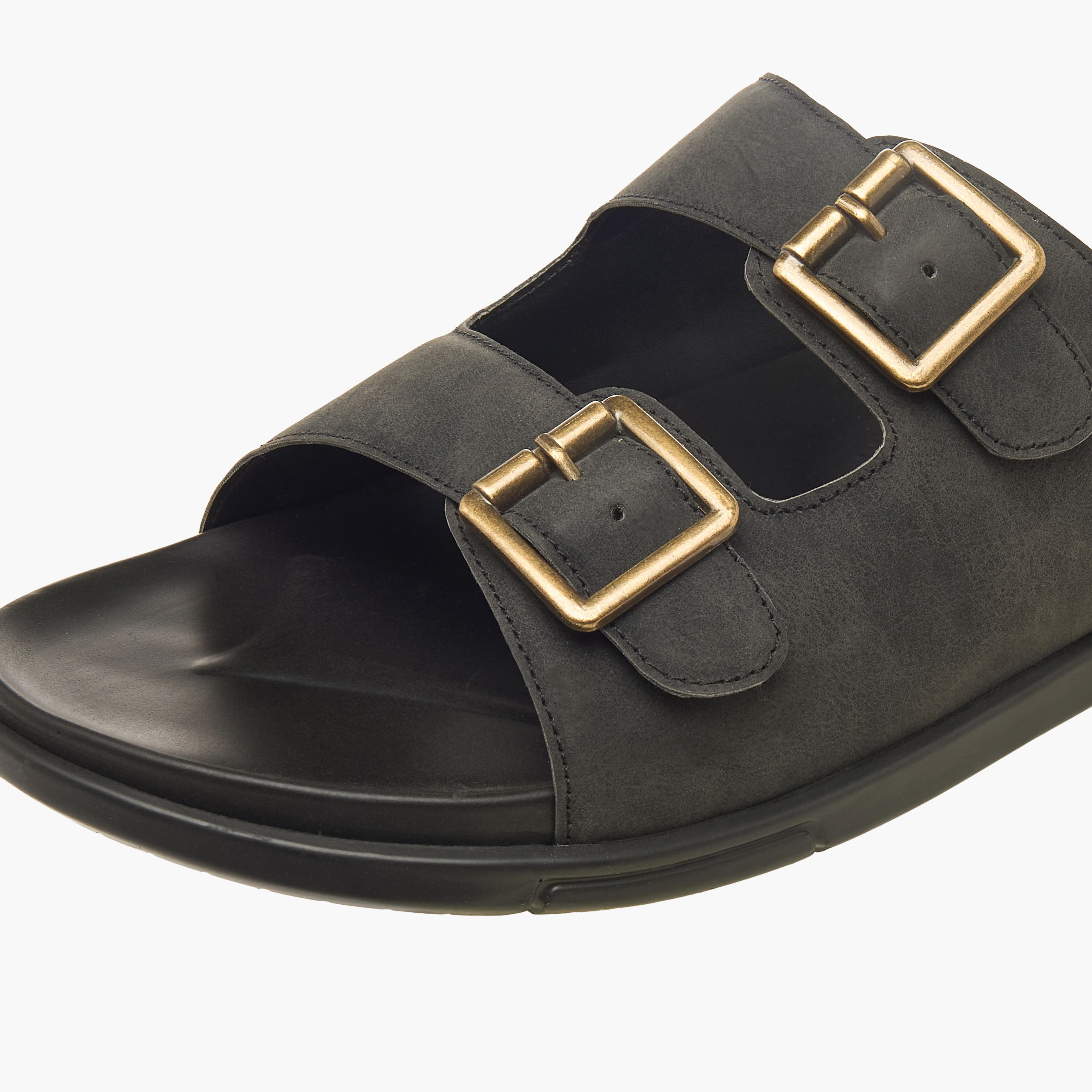 Duchini Men Buckle Accent Comfort Sandals-men-shoes-sandals-image-4