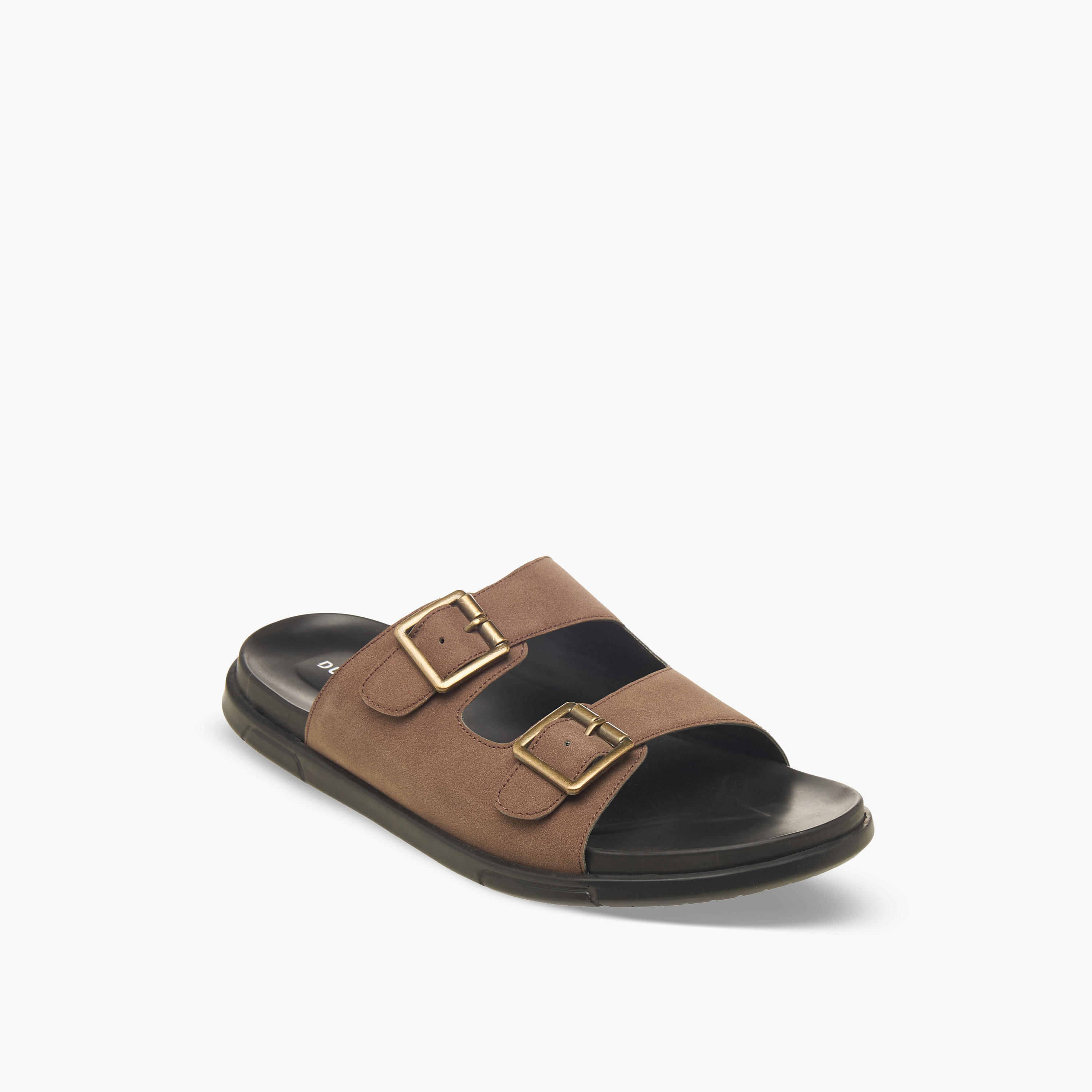 Duchini Men Buckle Accent Comfort Sandals-men-shoes-sandals-image-2