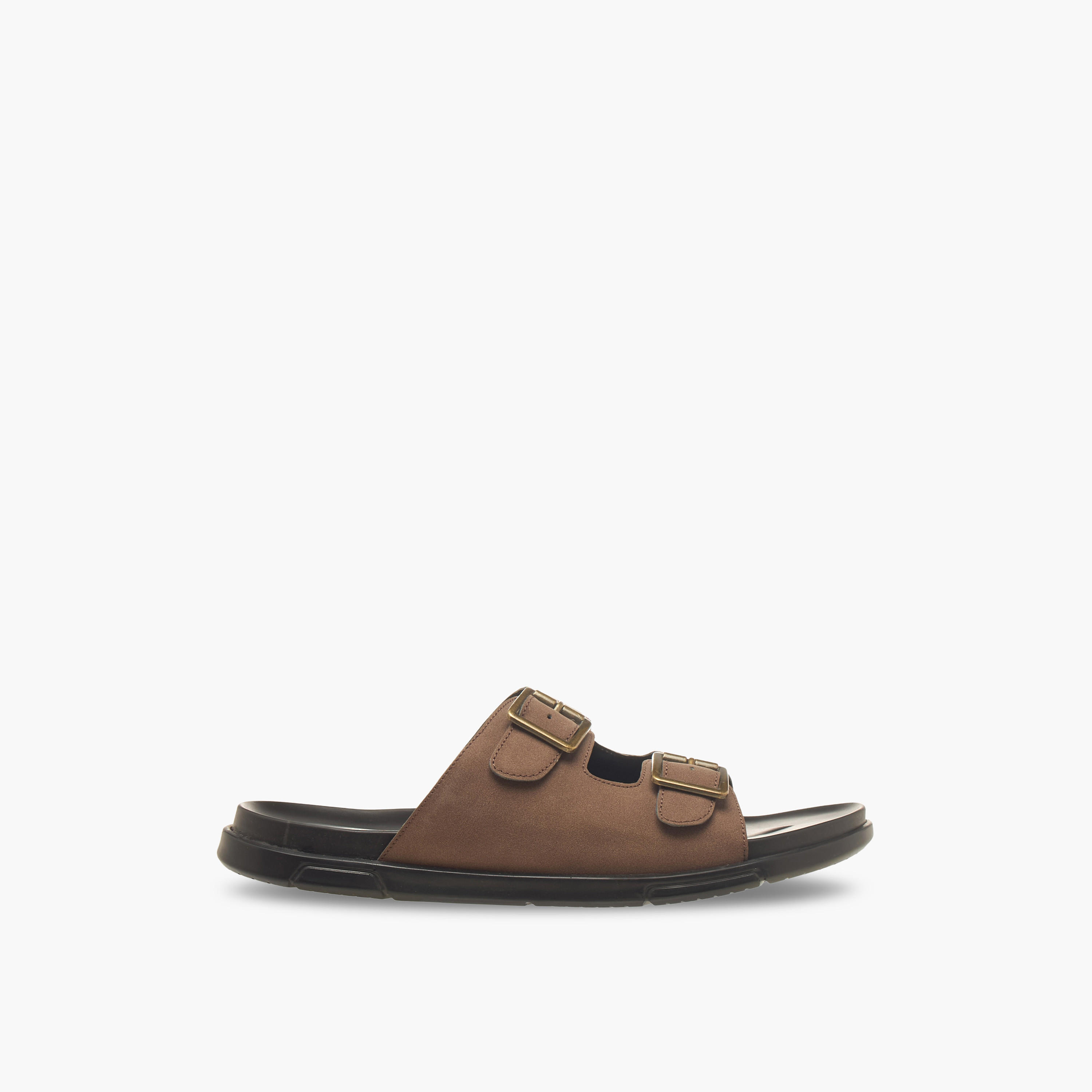 Duchini Men Buckle Accent Comfort Sandals-men-shoes-sandals-image-3