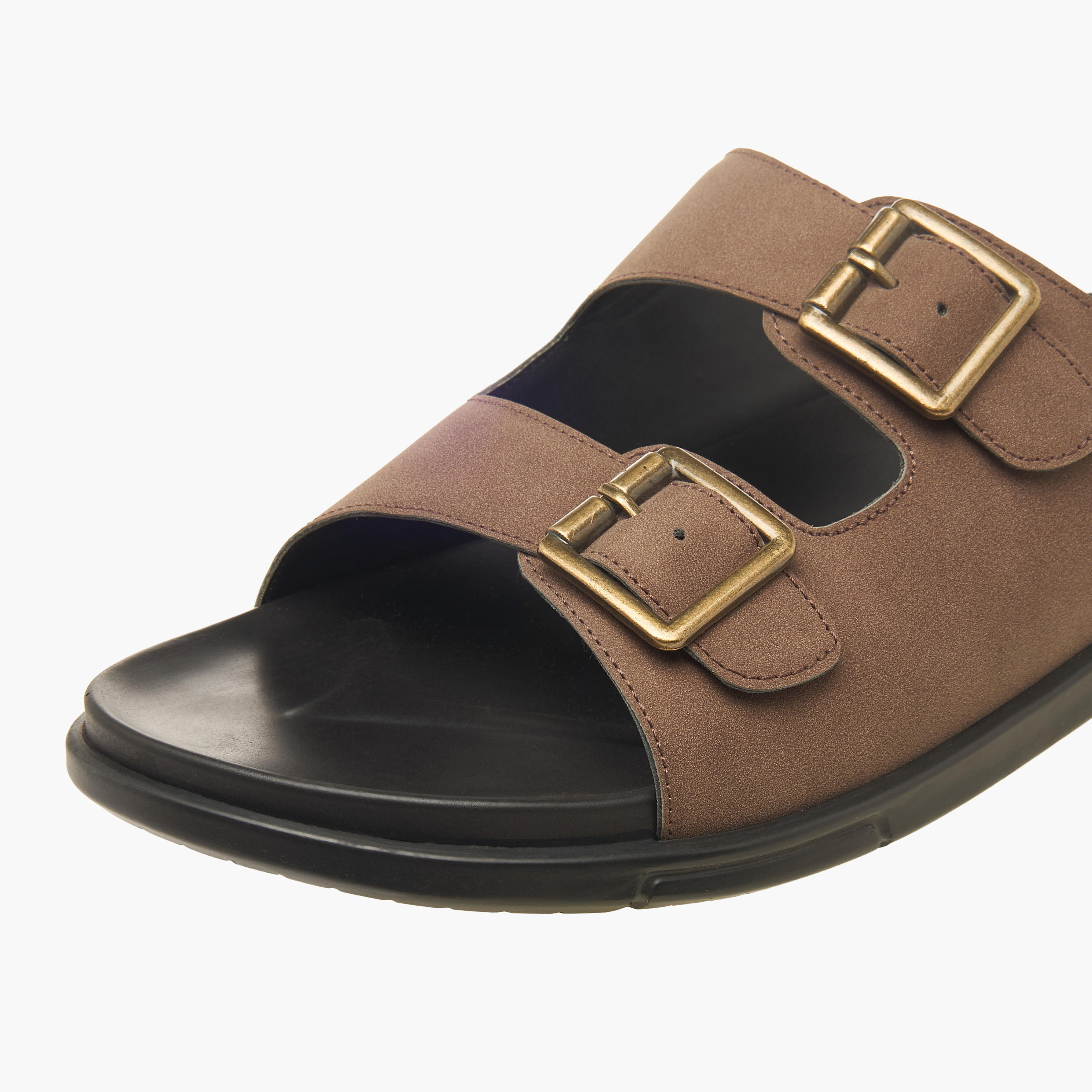 Duchini Men Buckle Accent Comfort Sandals-men-shoes-sandals-image-4