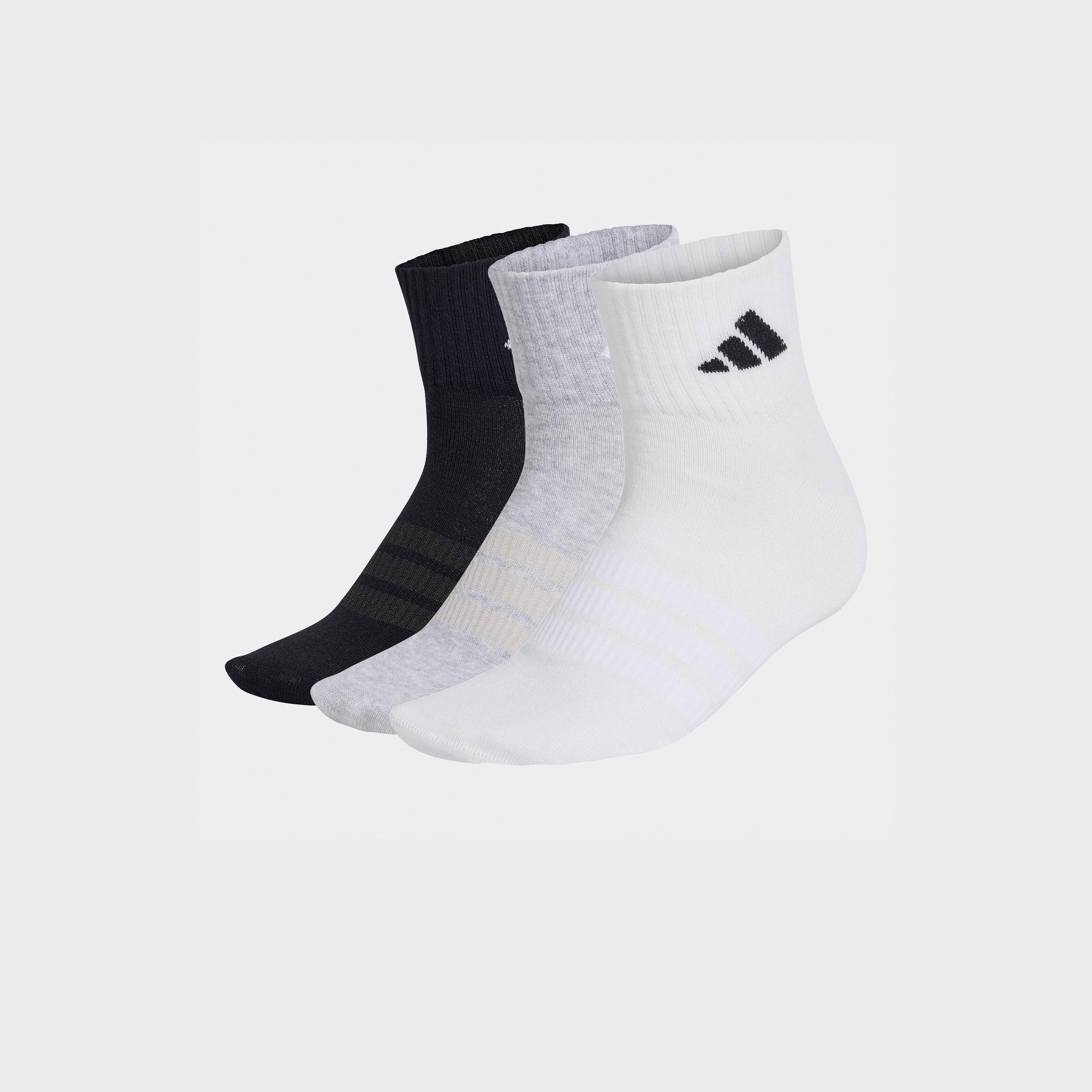 Adidas Men Socks Ankle Length - Set of 3-men-socks-image-1