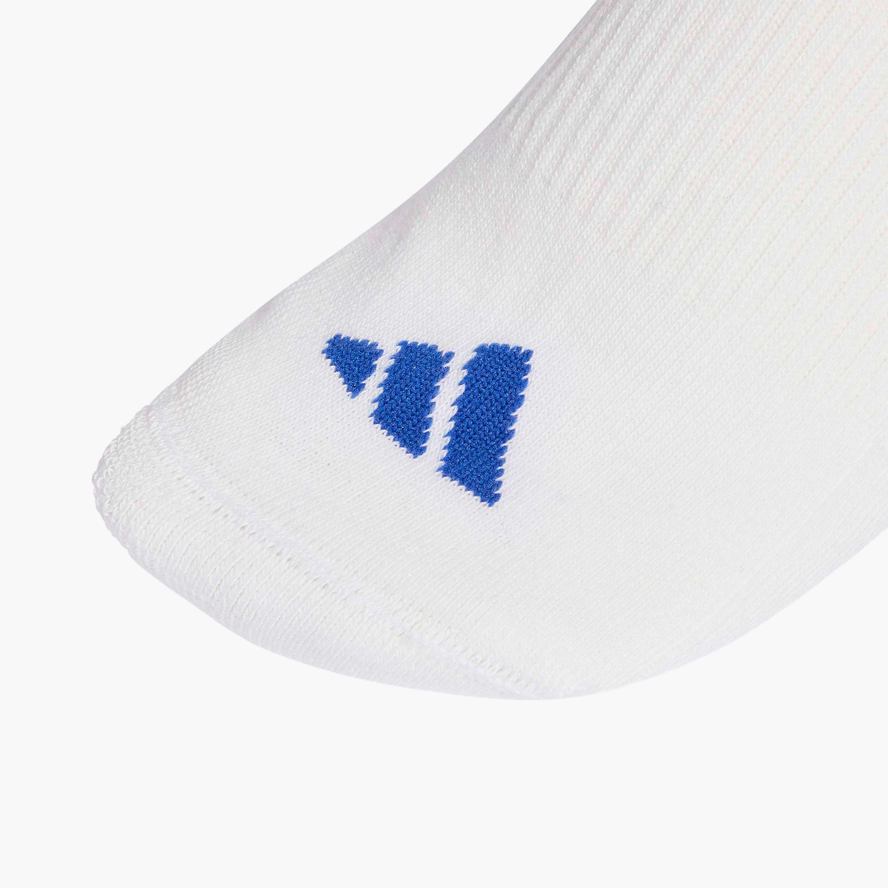 طقم جوارب بطول متوسطة الطول 3 أزواج مبطنة بثلاثة خطوط للرجال من أديداس-men-socks-image-3
