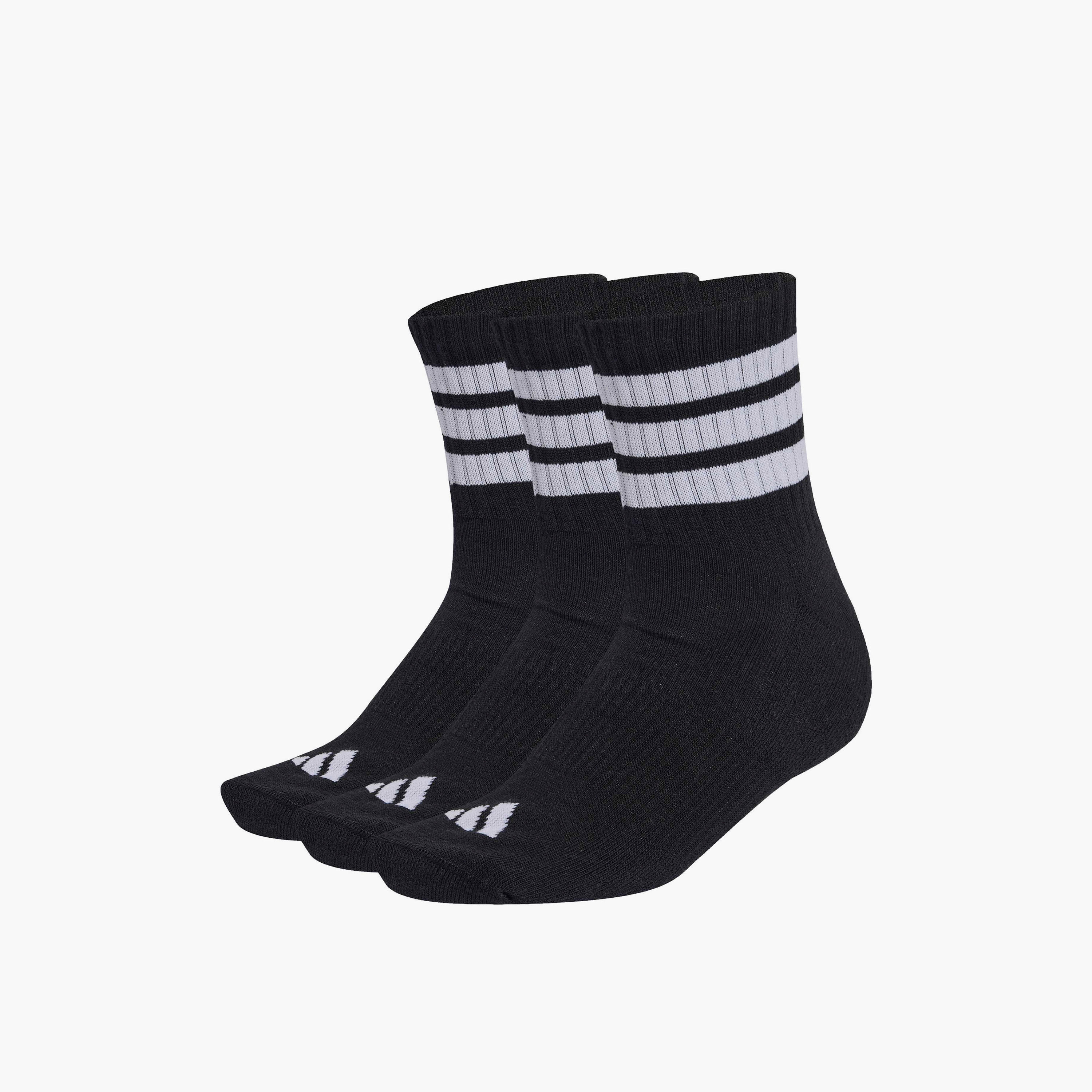 Adidas Men Sports Socks Ankle Length - Set of 3-men-socks-image-1