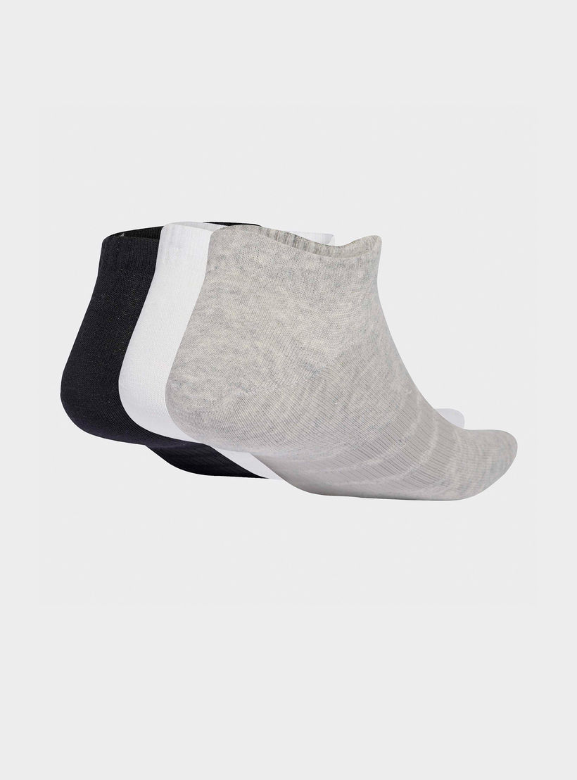 Adidas Men Low Cut Socks No Show - Set of 3-men-socks-image-2