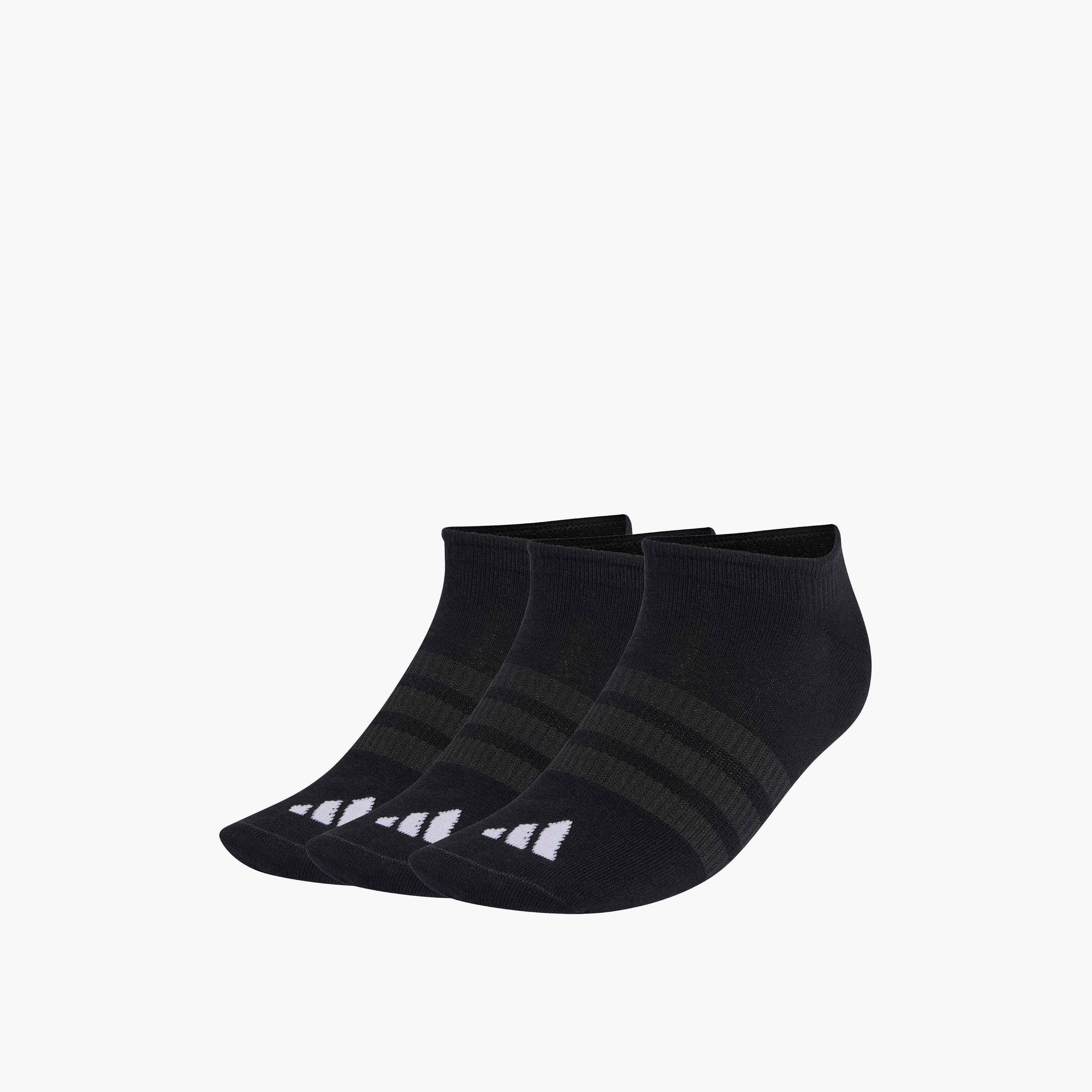 Adidas Men No Show Sports Socks - Set of 3-men-socks-image-1