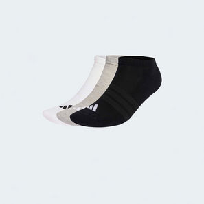 Adidas Men Cushioned Socks No Show - Set of 3-men-socks-image-1