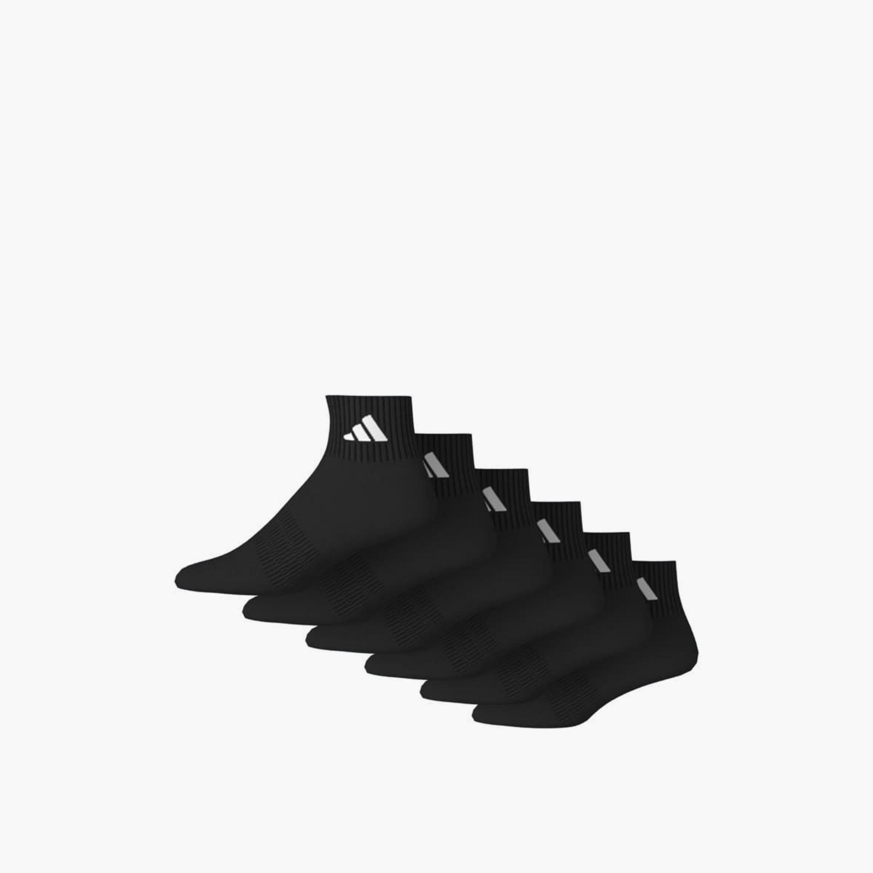 جوارب مبطنة طول الكاحل أساسية للرجال من أديداس - طقم من 6-men-socks-image-7