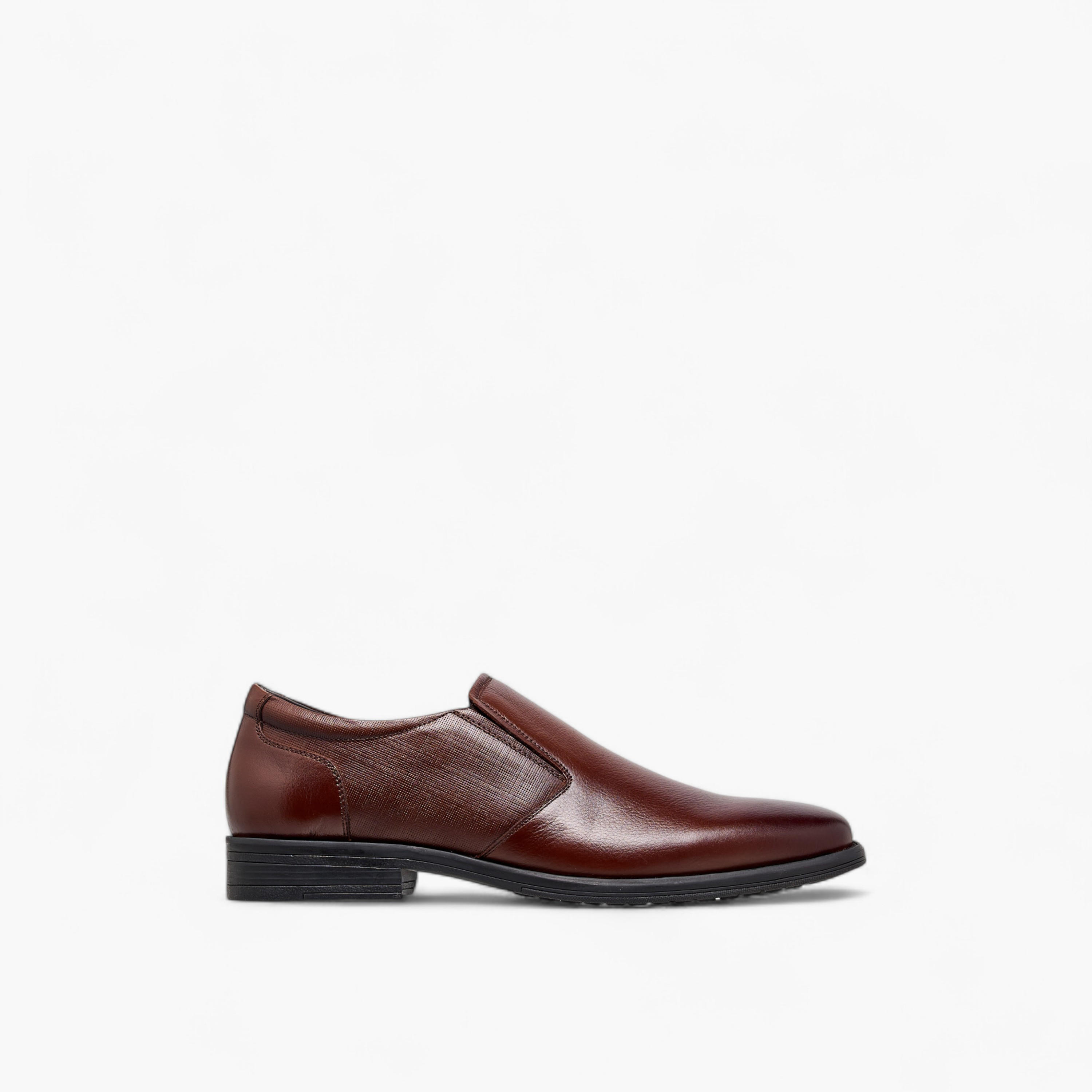 LBL by Shoexpress Textured Slip-On Loafers-men-shoes-formalshoes-image-3