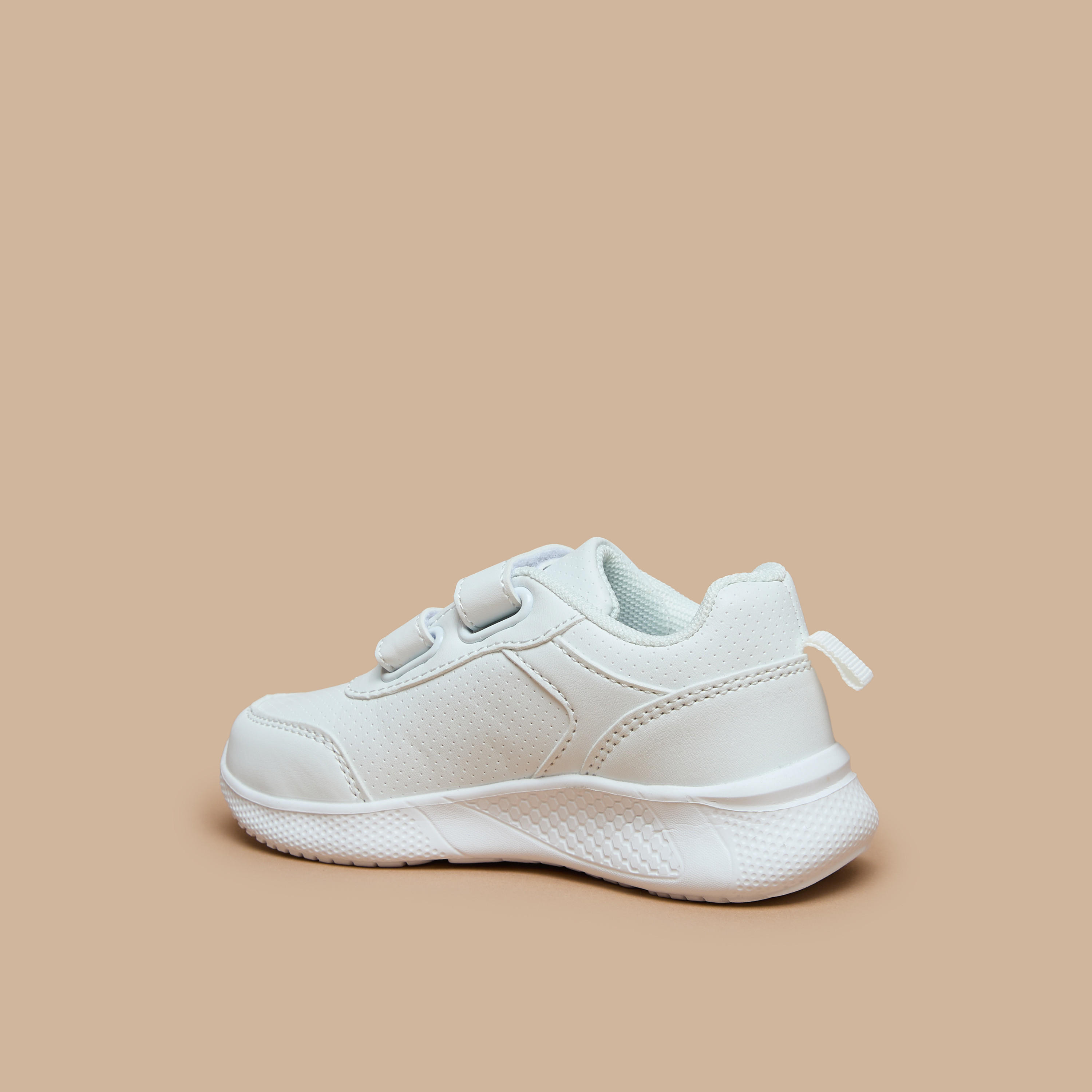 LBL by Shoexpress Kids Solid School Shoes with Hook and Loop Closure-boys-shoes-schoolshoes-image-3