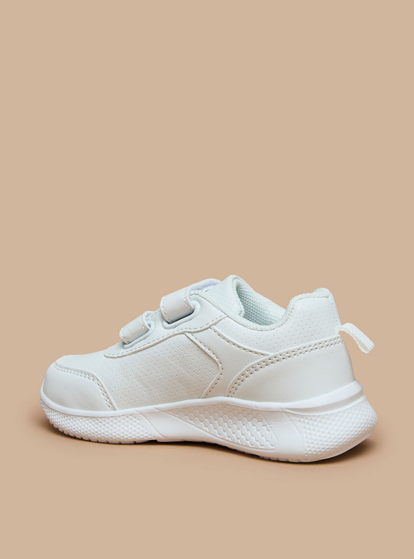LBL by Shoexpress Kids Solid School Shoes with Hook and Loop Closure-boys-shoes-schoolshoes-image-3