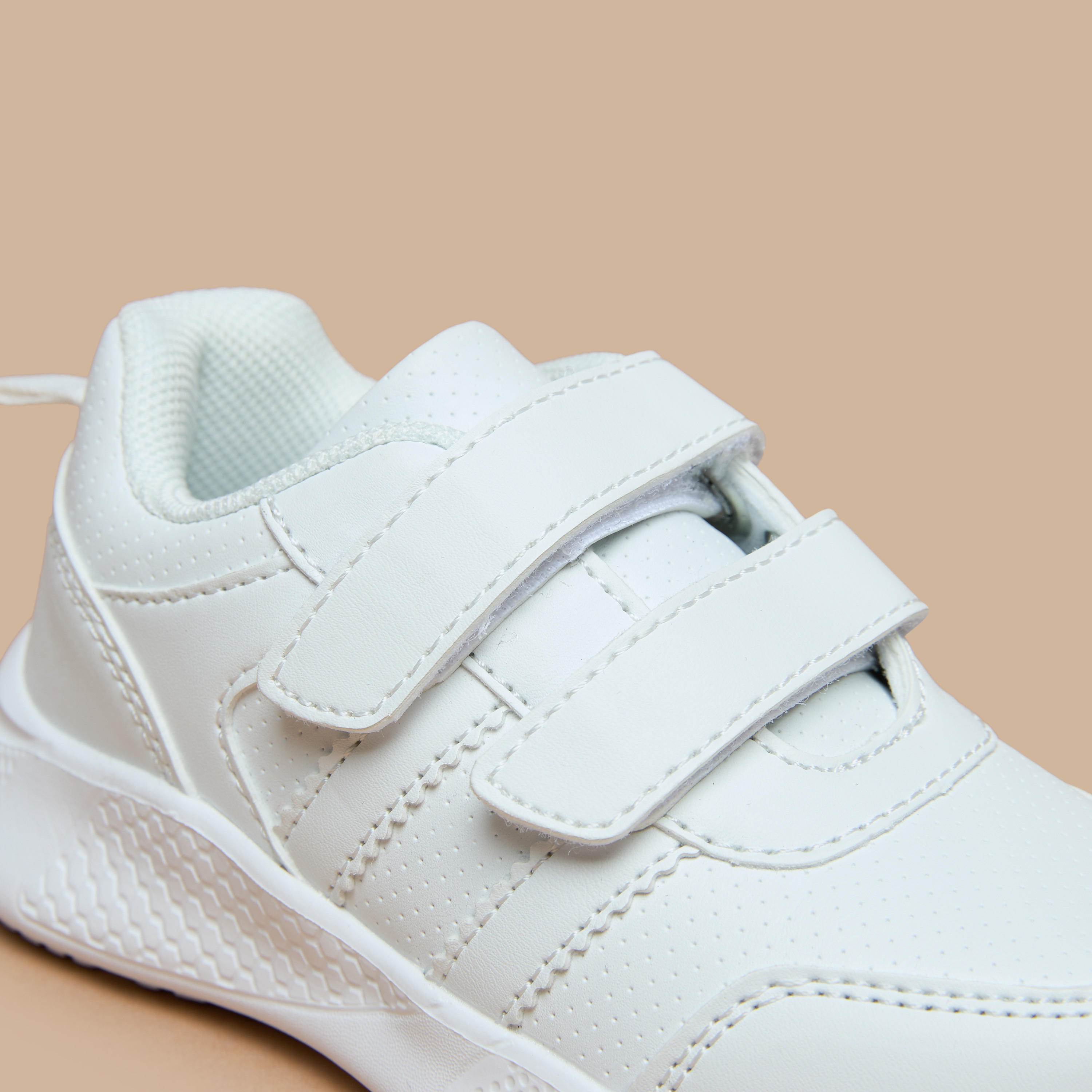LBL by Shoexpress Kids Solid School Shoes with Hook and Loop Closure-boys-shoes-schoolshoes-image-5