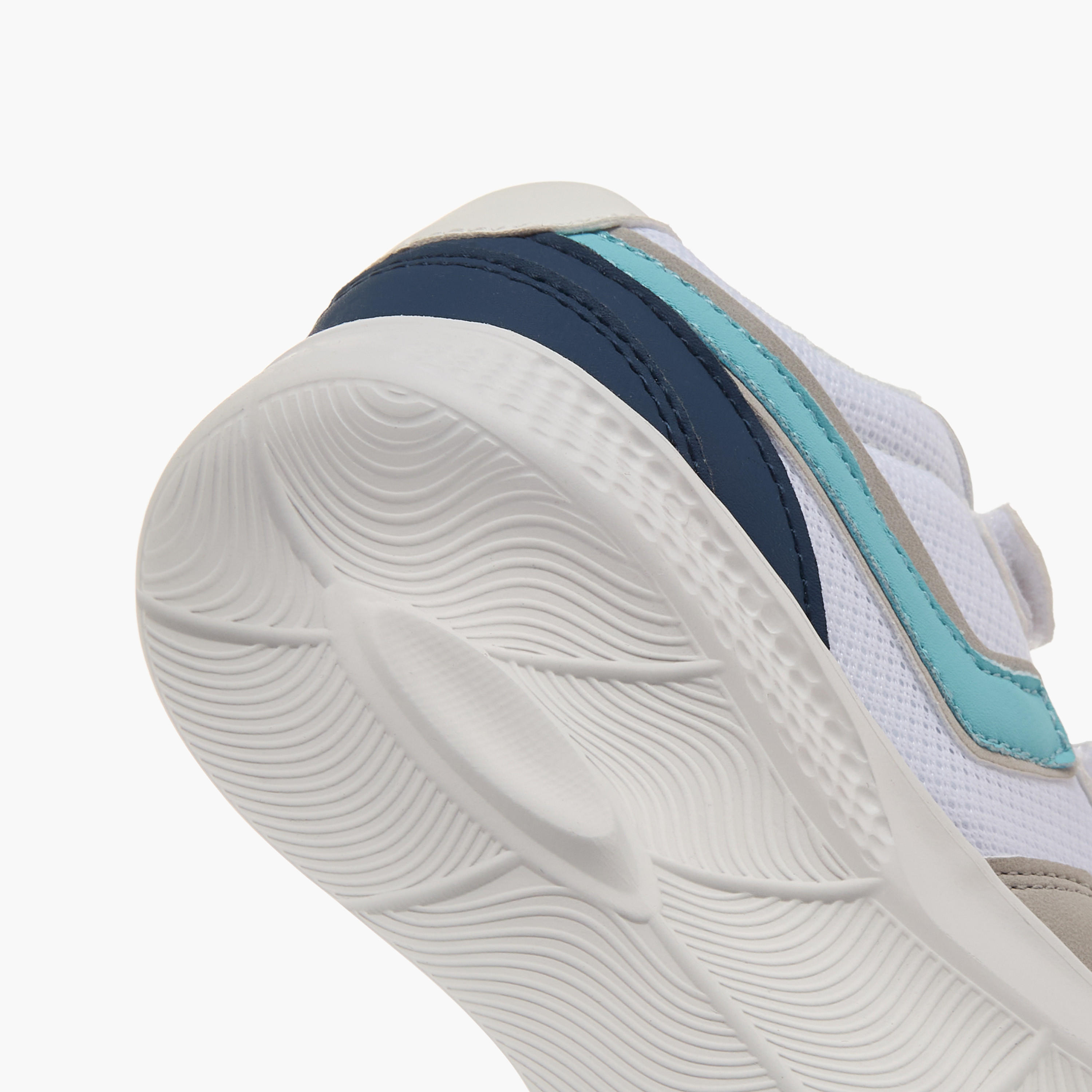 LBL by Shoexpress Colourblock Sneakers with Hook and Loop Closure-boys-shoes-schoolshoes-image-5