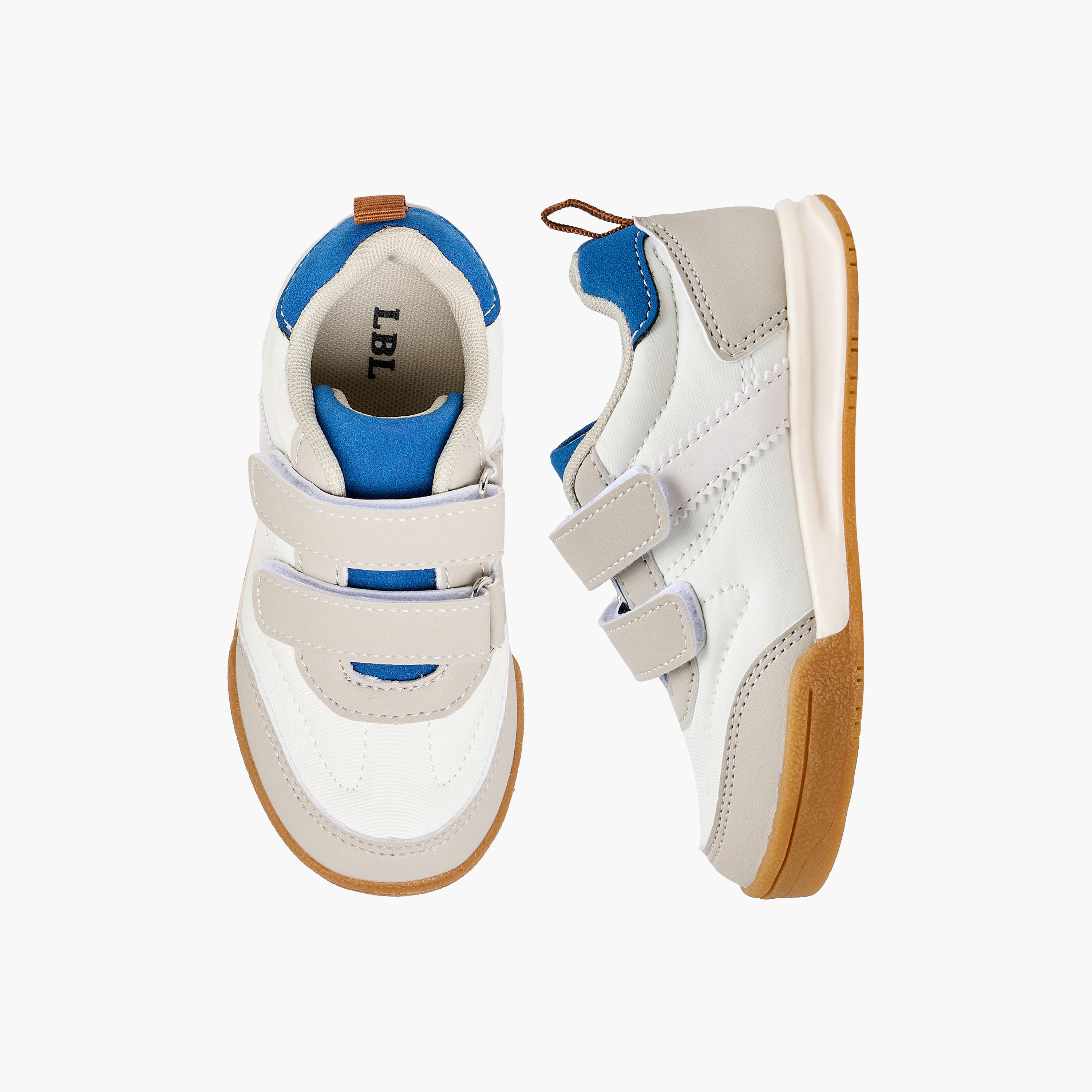 حذاء سنيكرز بألواح وشريط إغلاق لاصق إل بي إل من شو إكسبريس-boys-shoes-sneakers-image-1