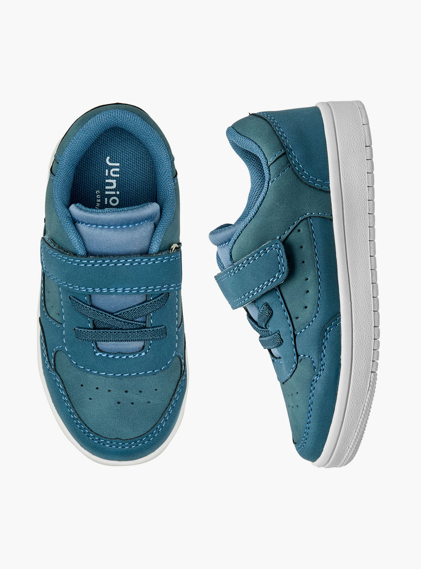 Juniors Boys Hook & Loop Ankle Sneakers-boys-shoes-sneakers-image-1