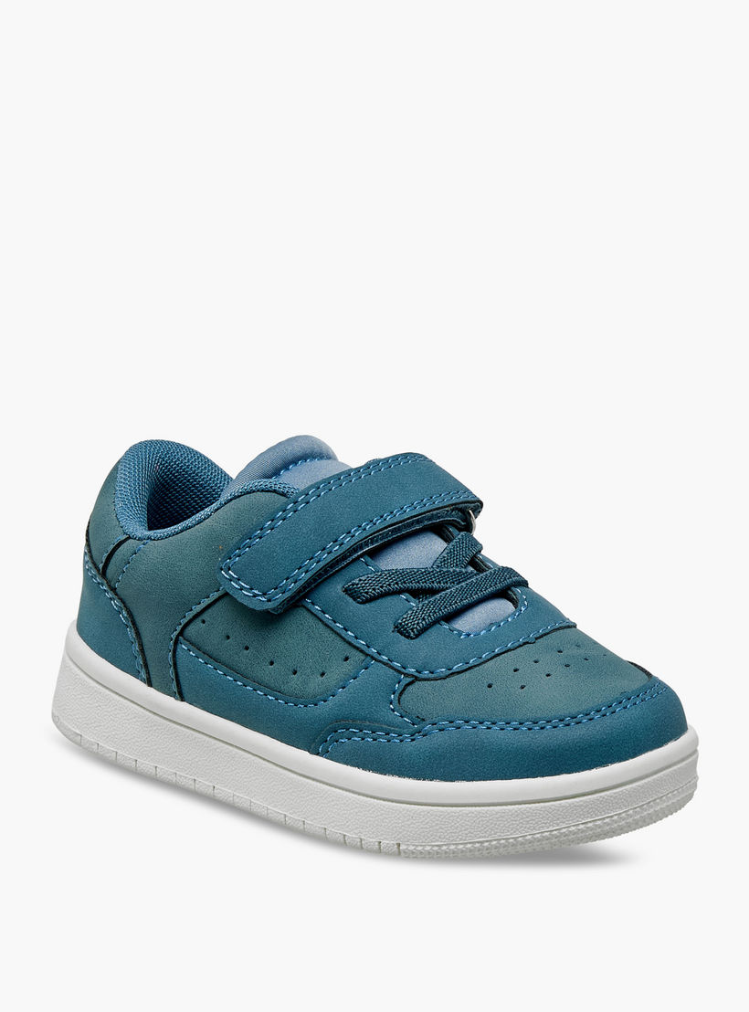 Juniors Boys Hook & Loop Ankle Sneakers-boys-shoes-sneakers-image-2