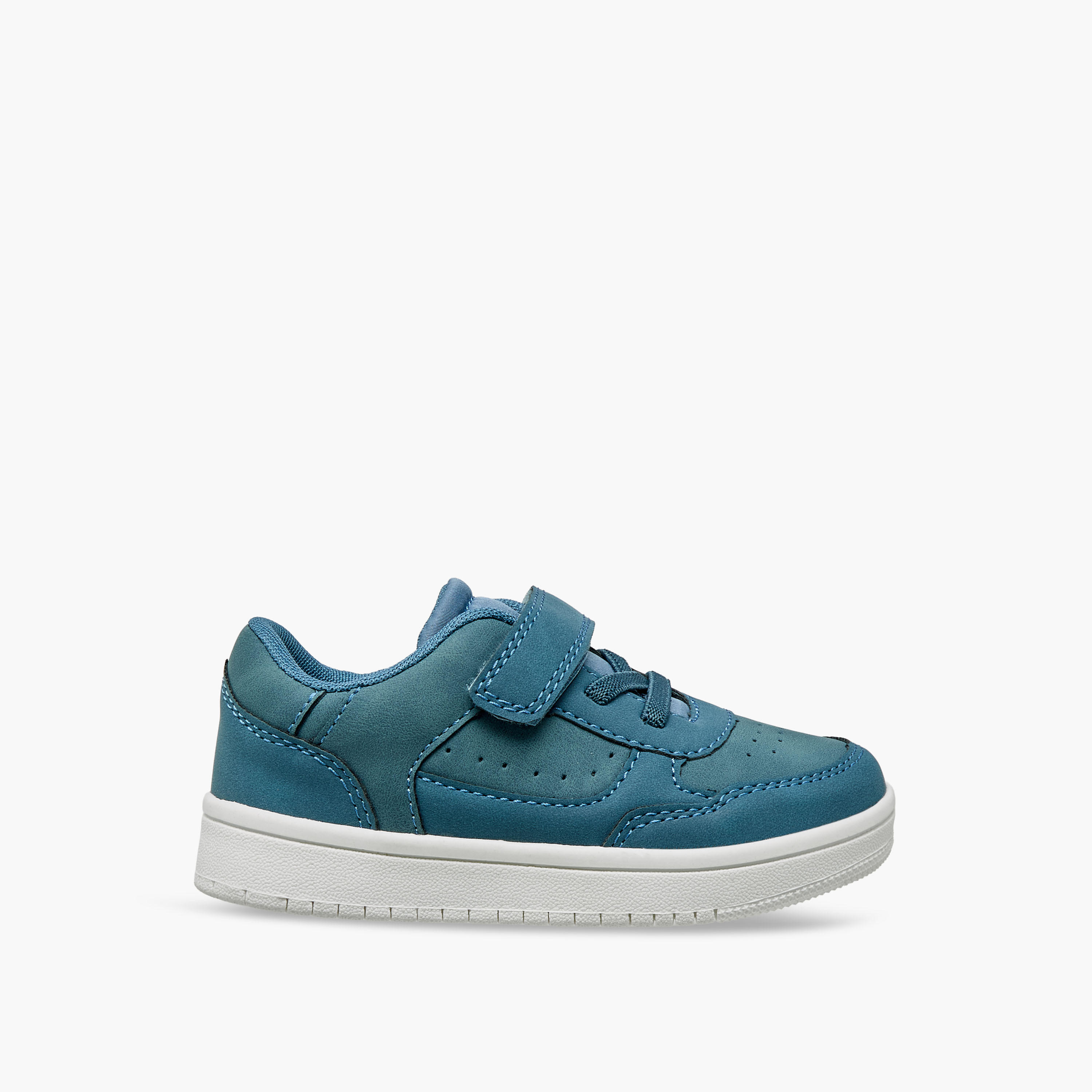 Juniors Boys Hook & Loop Ankle Sneakers-boys-shoes-sneakers-image-3