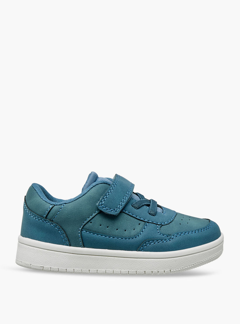 Juniors Boys Hook & Loop Ankle Sneakers-boys-shoes-sneakers-image-3