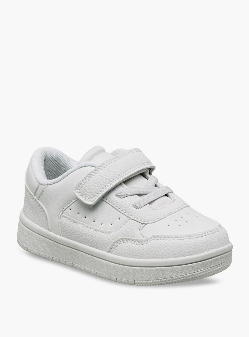 حذاء سنيكرز طول الكاحل بشريط إغلاق لاصق للأولاد من جونيورز-boys-shoes-sneakers-image-2