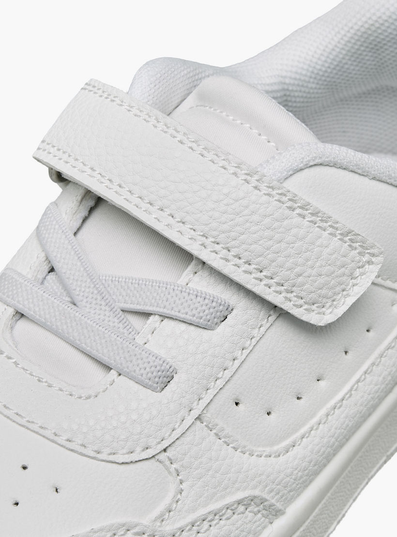 حذاء سنيكرز طول الكاحل بشريط إغلاق لاصق للأولاد من جونيورز-boys-shoes-sneakers-image-4