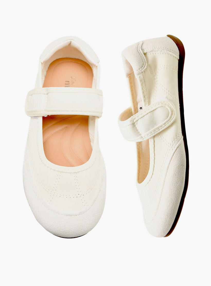 حذاء ماري جين بشريط إغلاق لاصق للبنات من جونيورز-girls-shoes-maryjanes-image-1