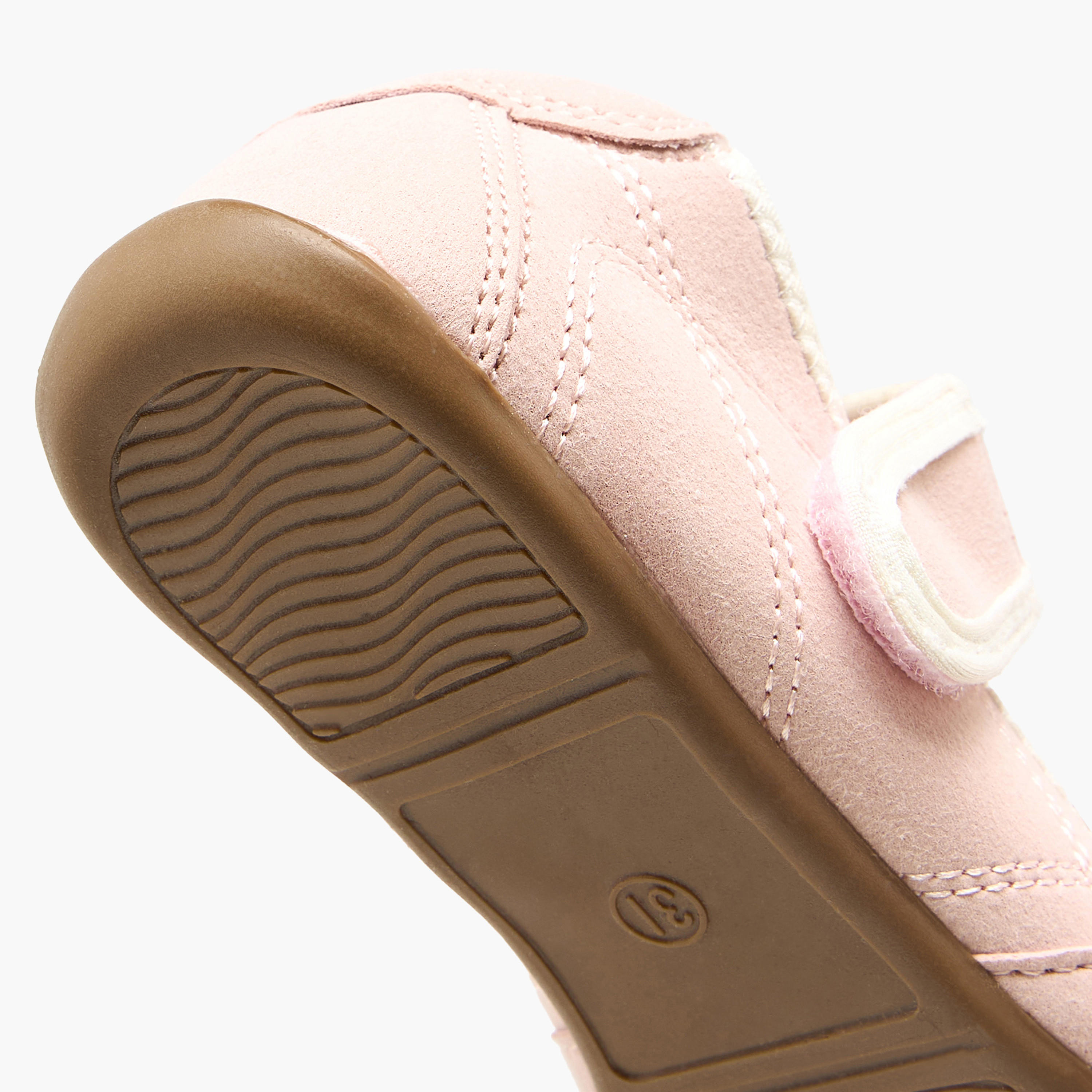 Little Missy Girls Hook & Loop Mary Jane Shoes-girls-shoes-maryjanes-image-5