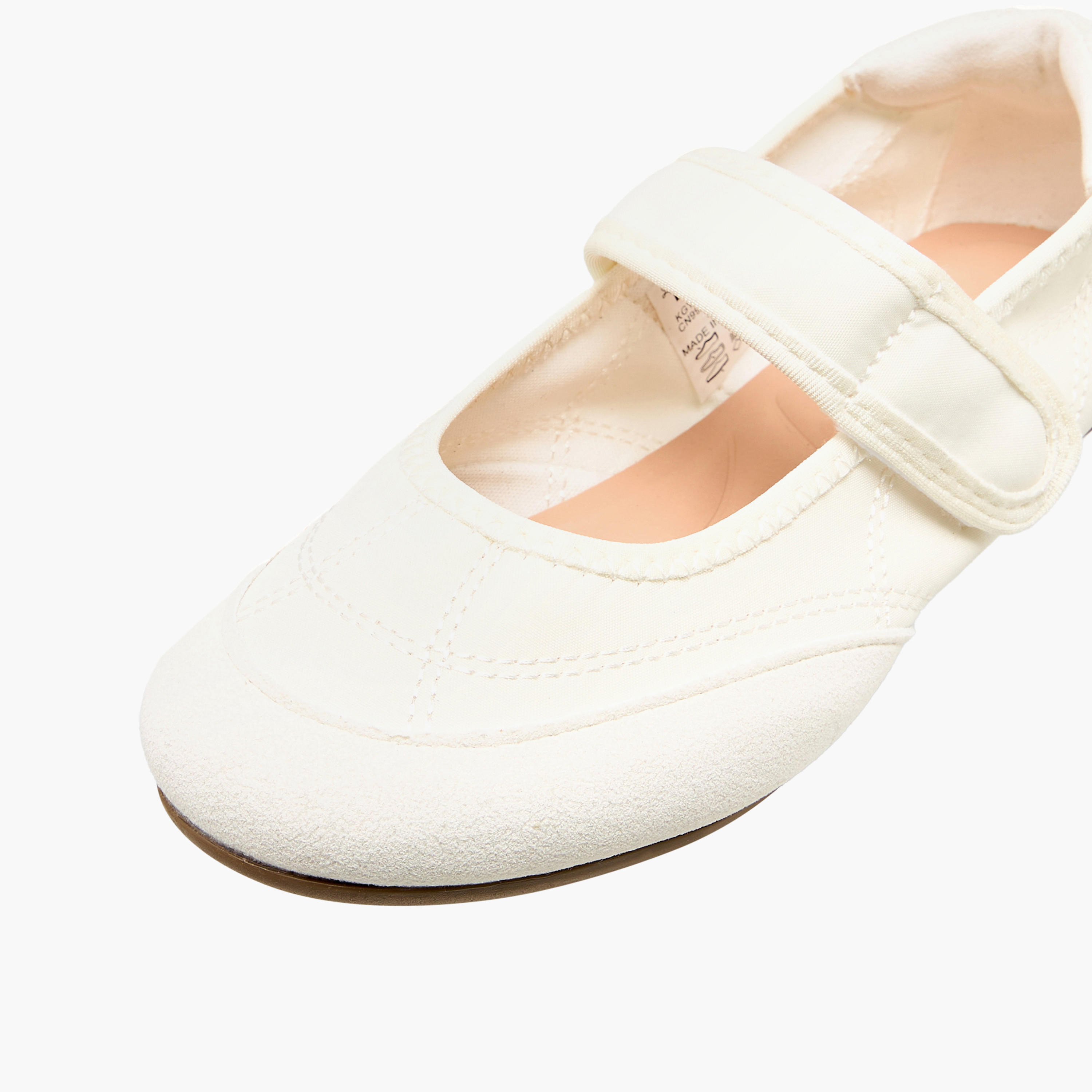 حذاء ماري جين بشريط إغلاق لاصق للبنات من ليتل ميسي-girls-shoes-maryjanes-image-4