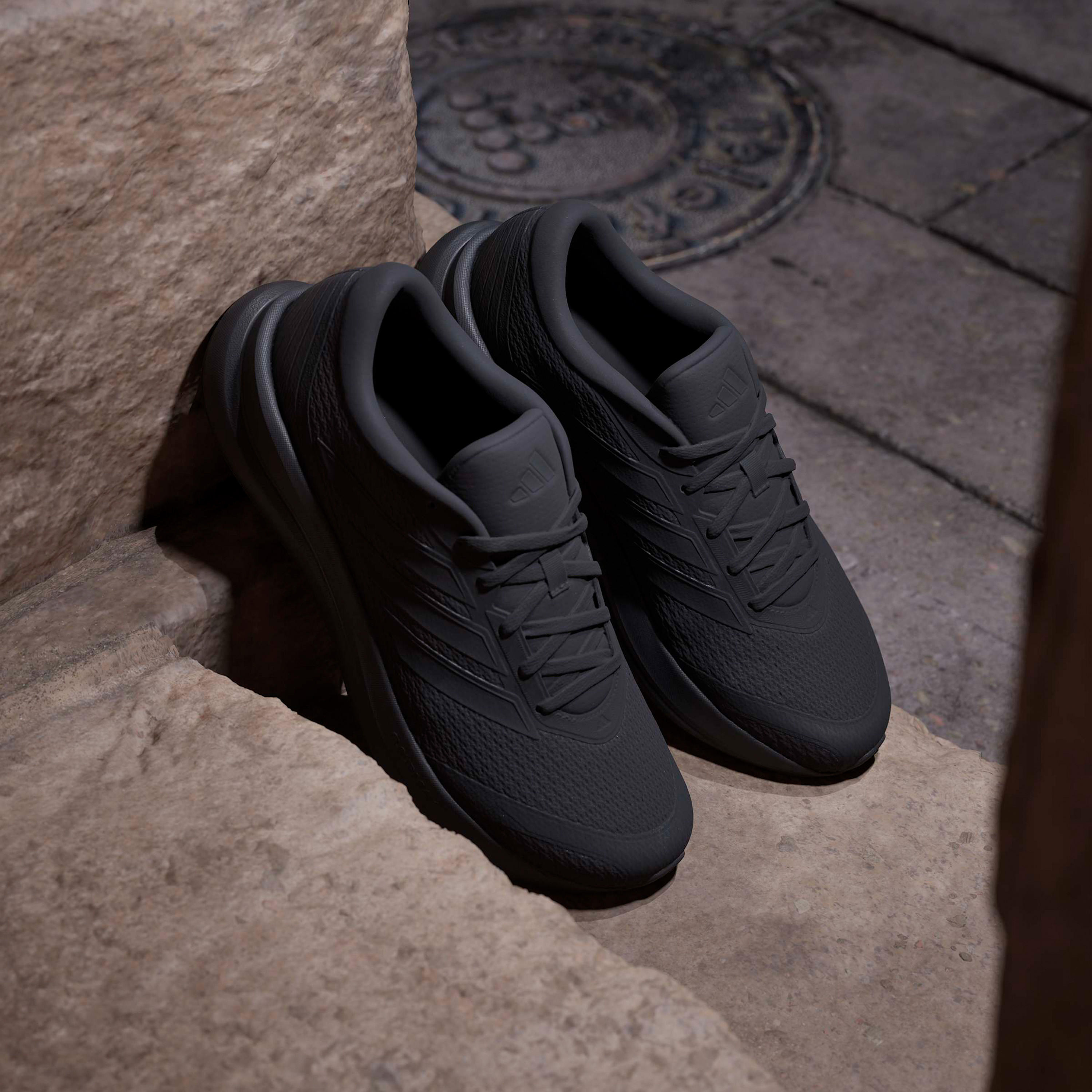 حذاء جري للرجال رن فالكون 6 مخطط برباط إغلاق من أديداس-sports-men-shoes-image-9