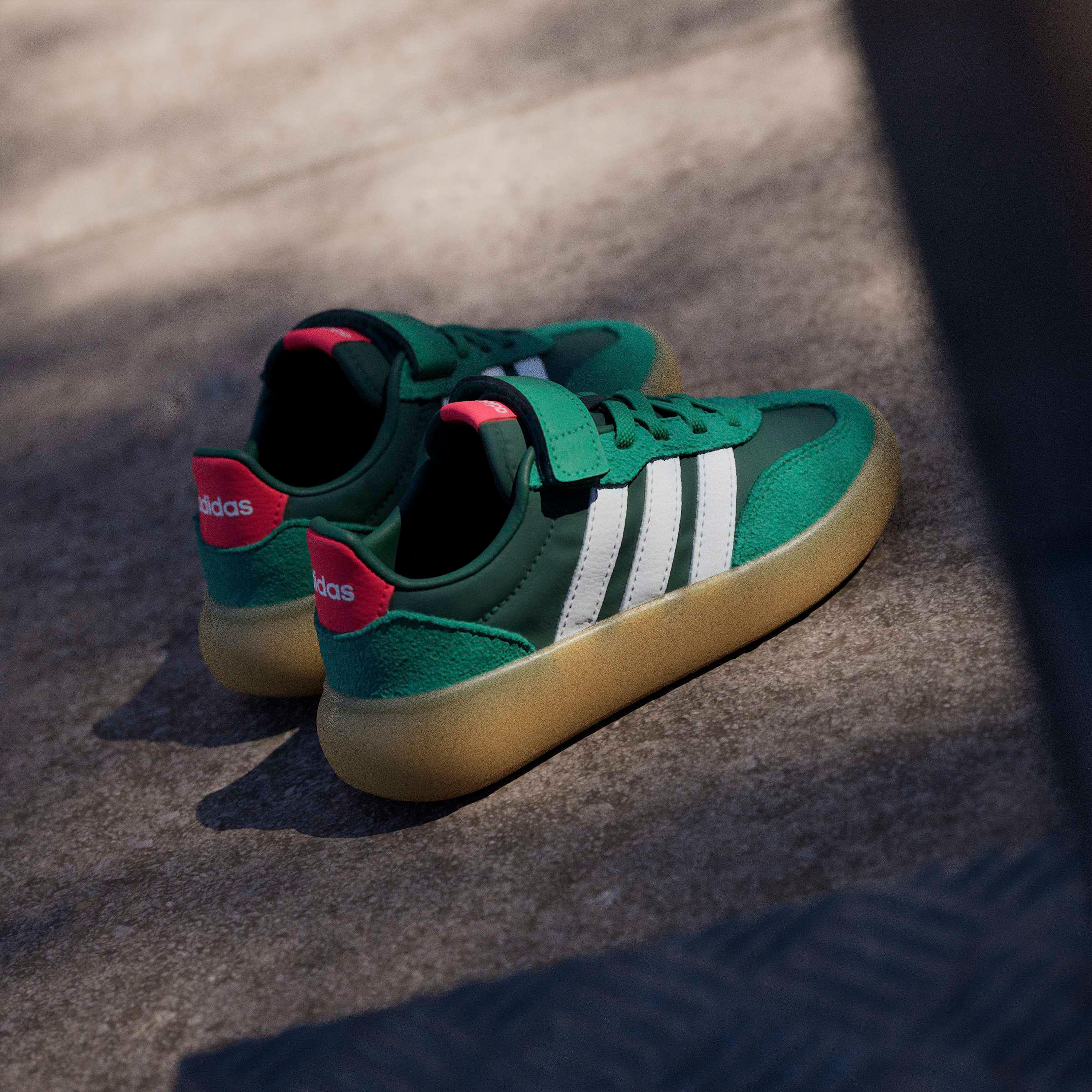 Adidas Boys Barreda Decode Striped Leather Sneakers-boys-shoes-sneakers-image-10