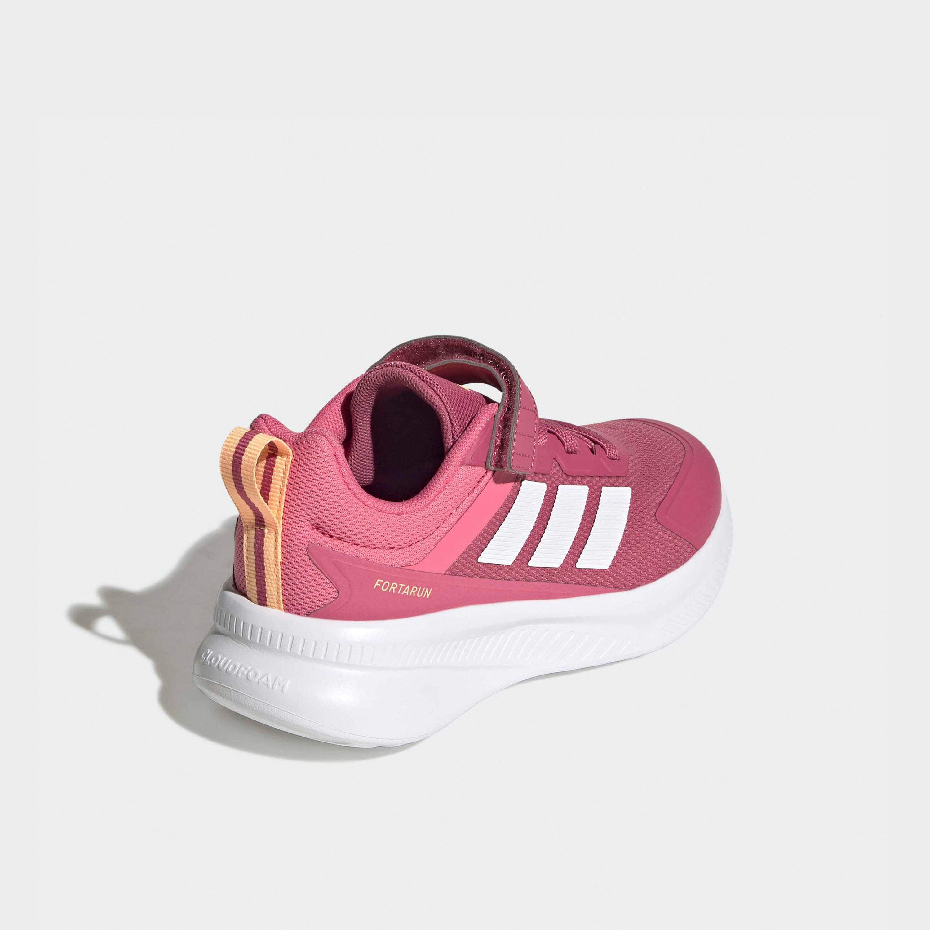 Adidas Girls Fortarun 4.0 Textured Hook & Loop Ankle Sneakers-girls-shoes-sneakers-image-7