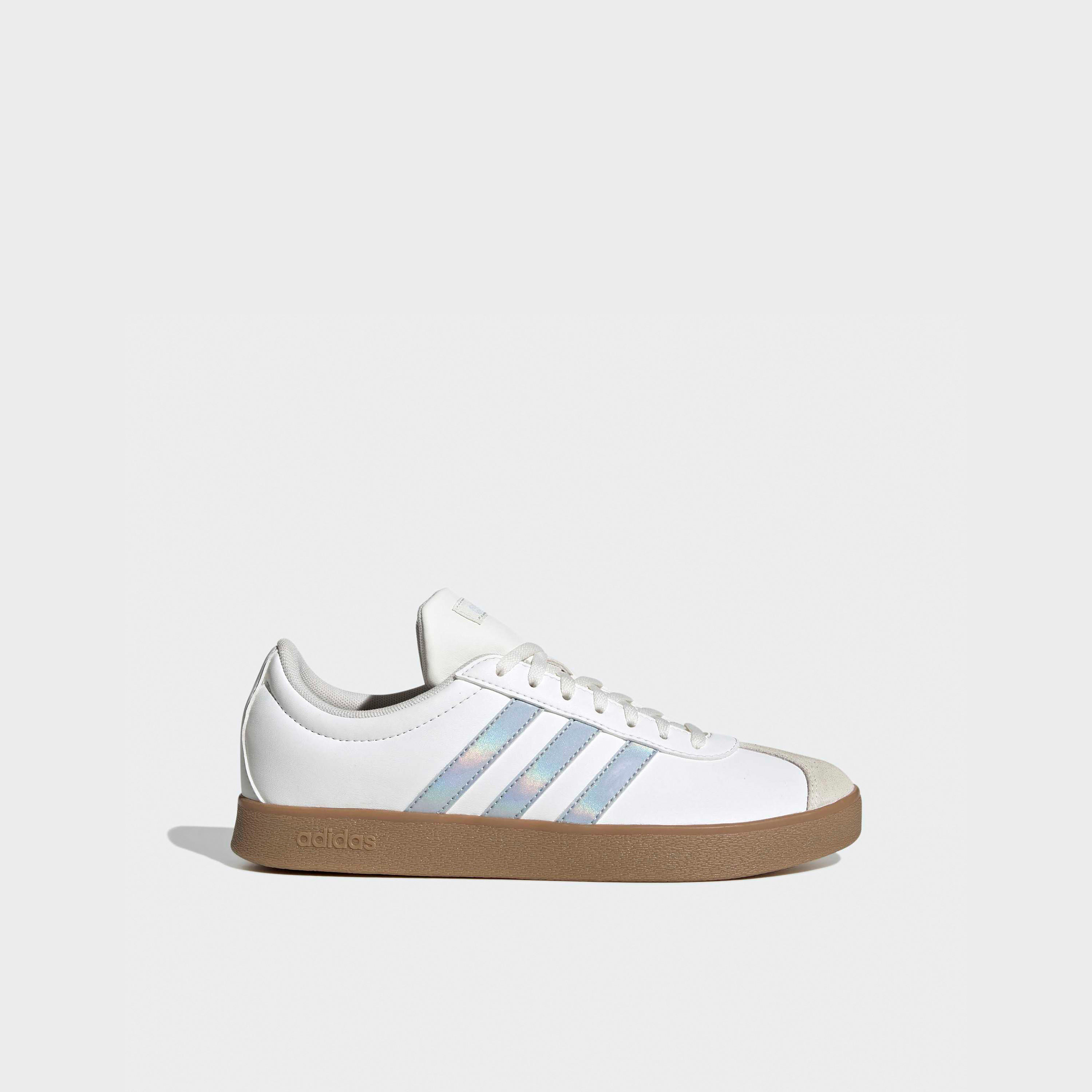 Adidas Women's VL COURT BASE Tennis Shoes with Lace-Up Closure - ID3715-sports-women-shoes-image-2