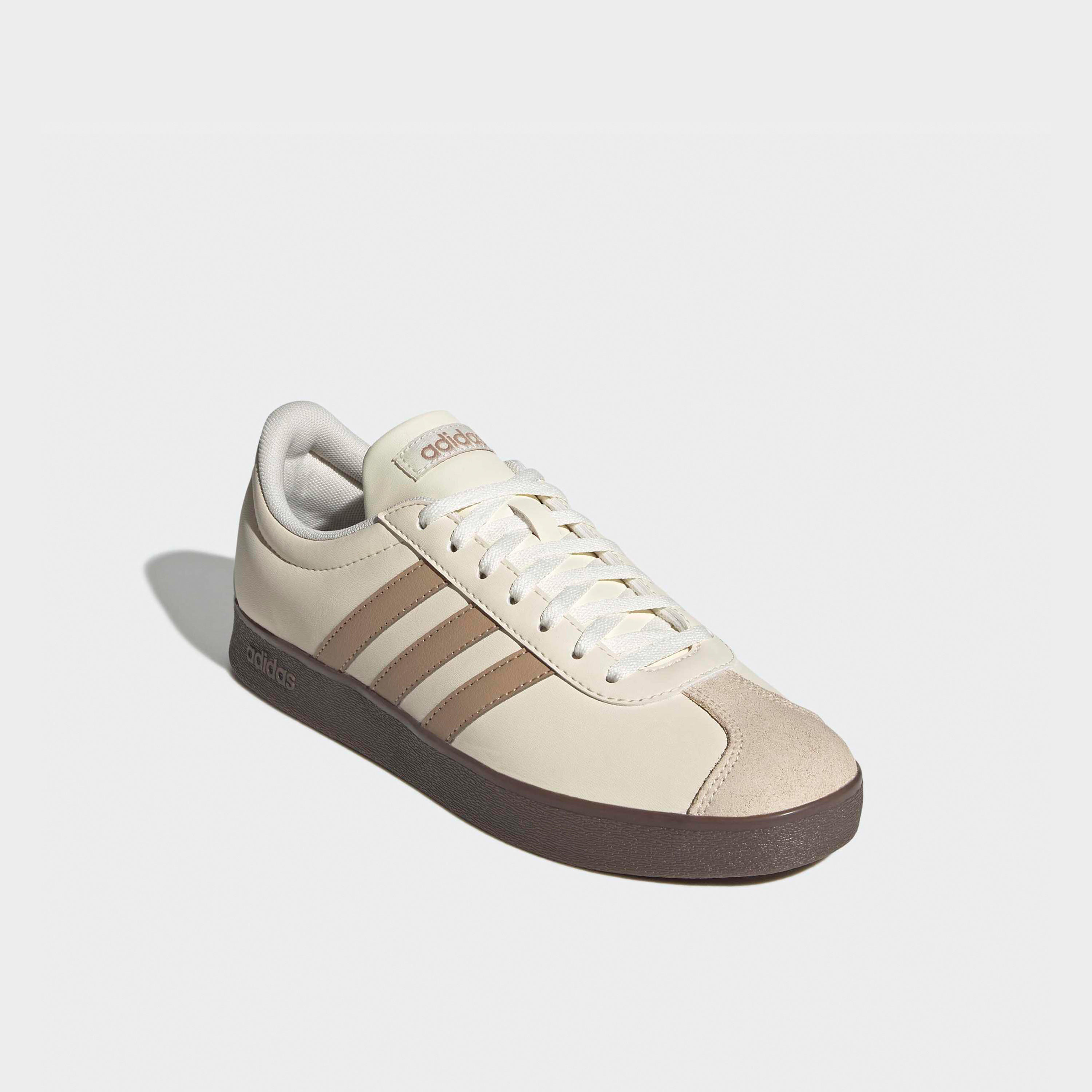 Adidas Women's VL COURT BASE Tennis Shoes with Lace-Up Closure - ID3715-sports-women-shoes-image-1