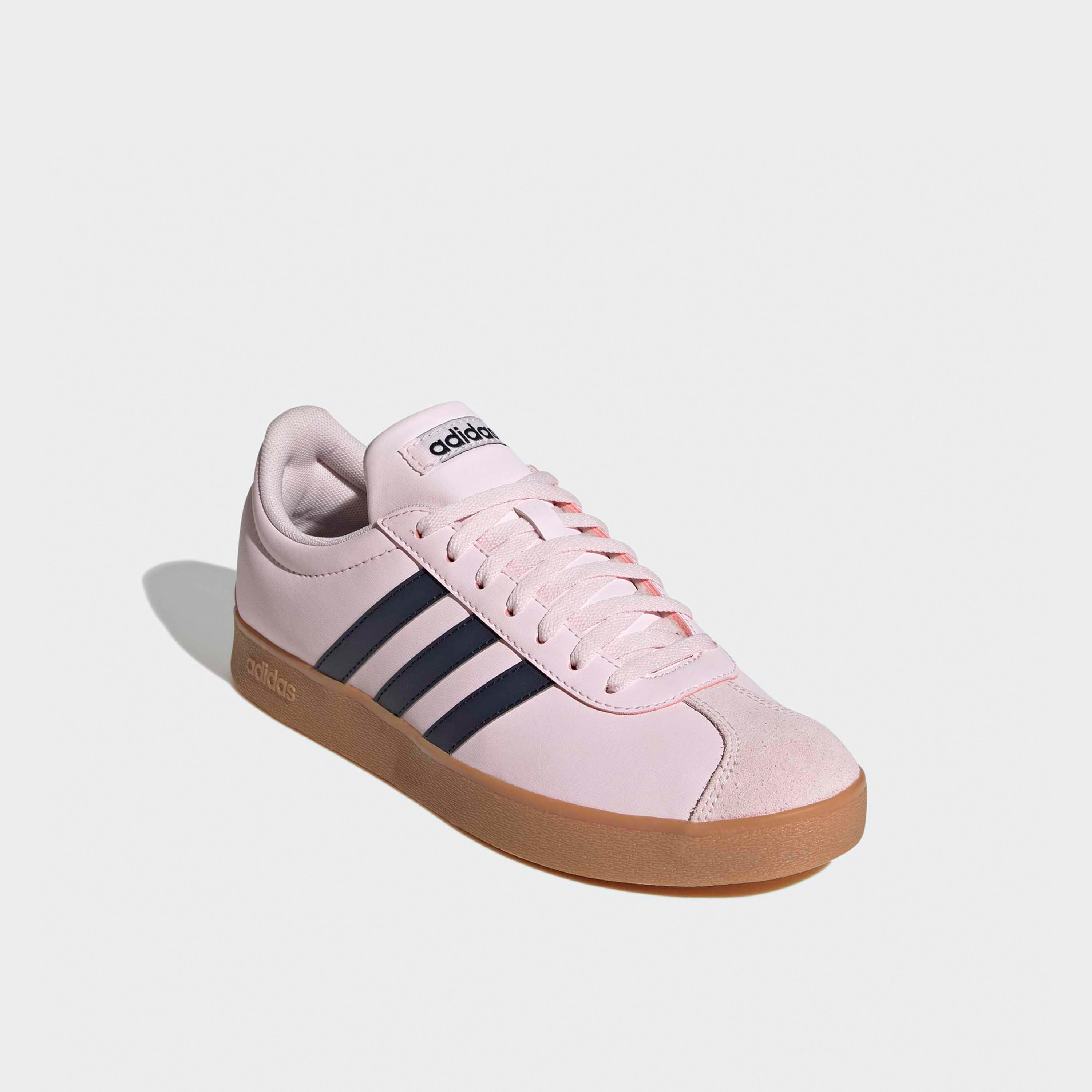 Adidas Women's VL COURT BASE Tennis Shoes with Lace-Up Closure - ID3715-sports-women-shoes-image-1