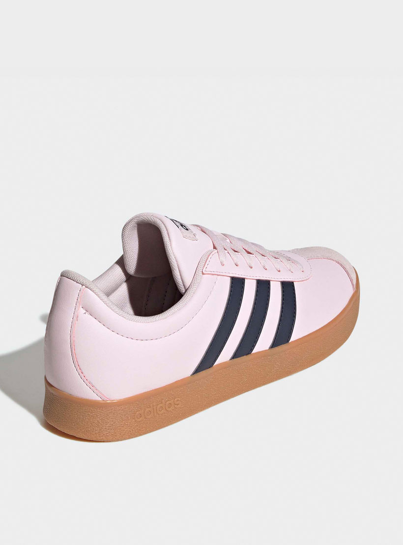 Adidas Women's VL COURT BASE Tennis Shoes with Lace-Up Closure - ID3715-sports-women-shoes-image-6