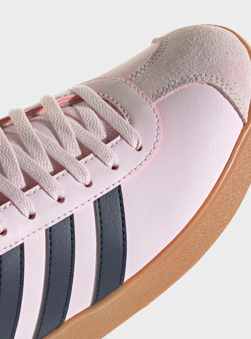 Adidas Women's VL COURT BASE Tennis Shoes with Lace-Up Closure - ID3715-sports-women-shoes-image-7