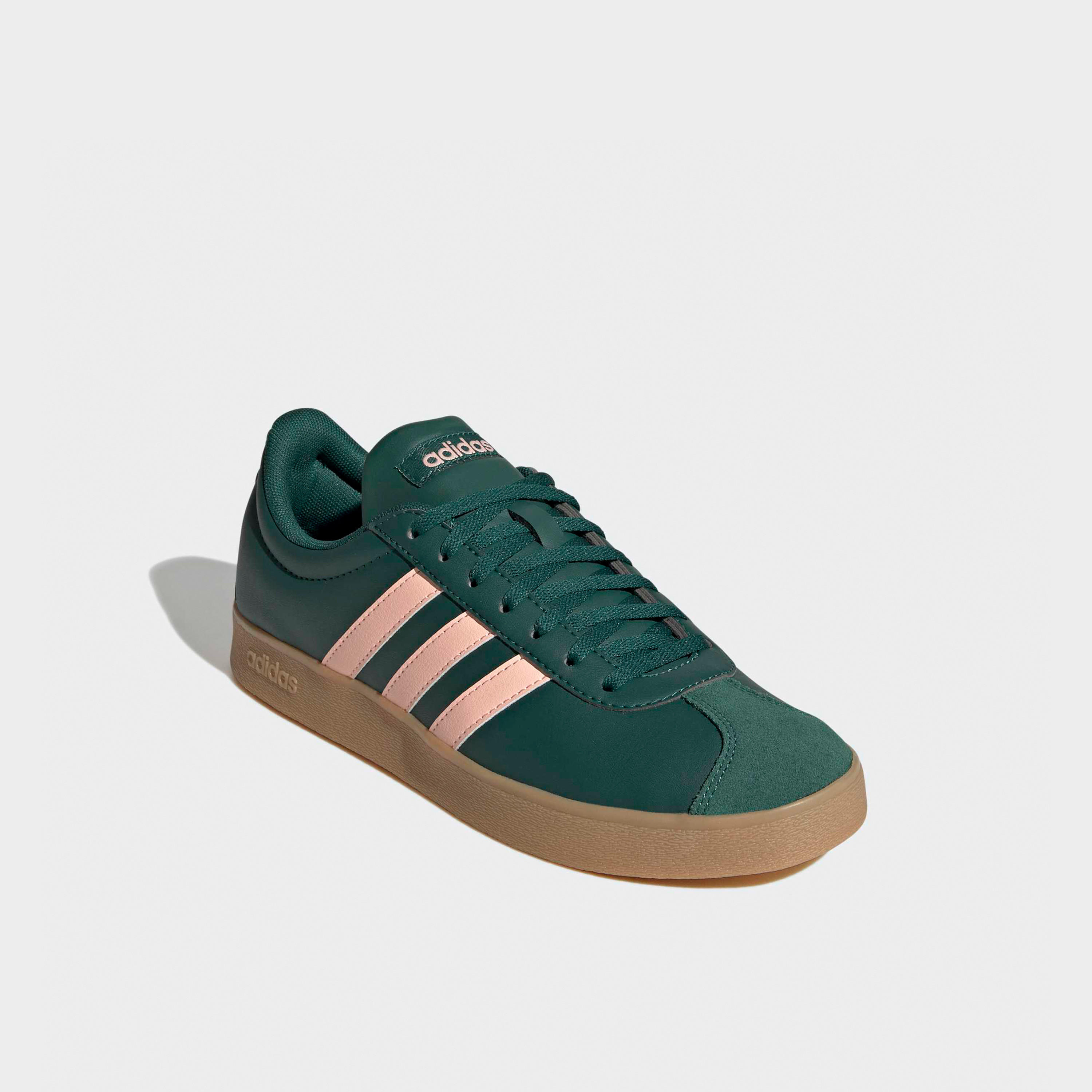Adidas Women's VL COURT BASE Tennis Shoes with Lace-Up Closure - ID3715-sports-women-shoes-image-1