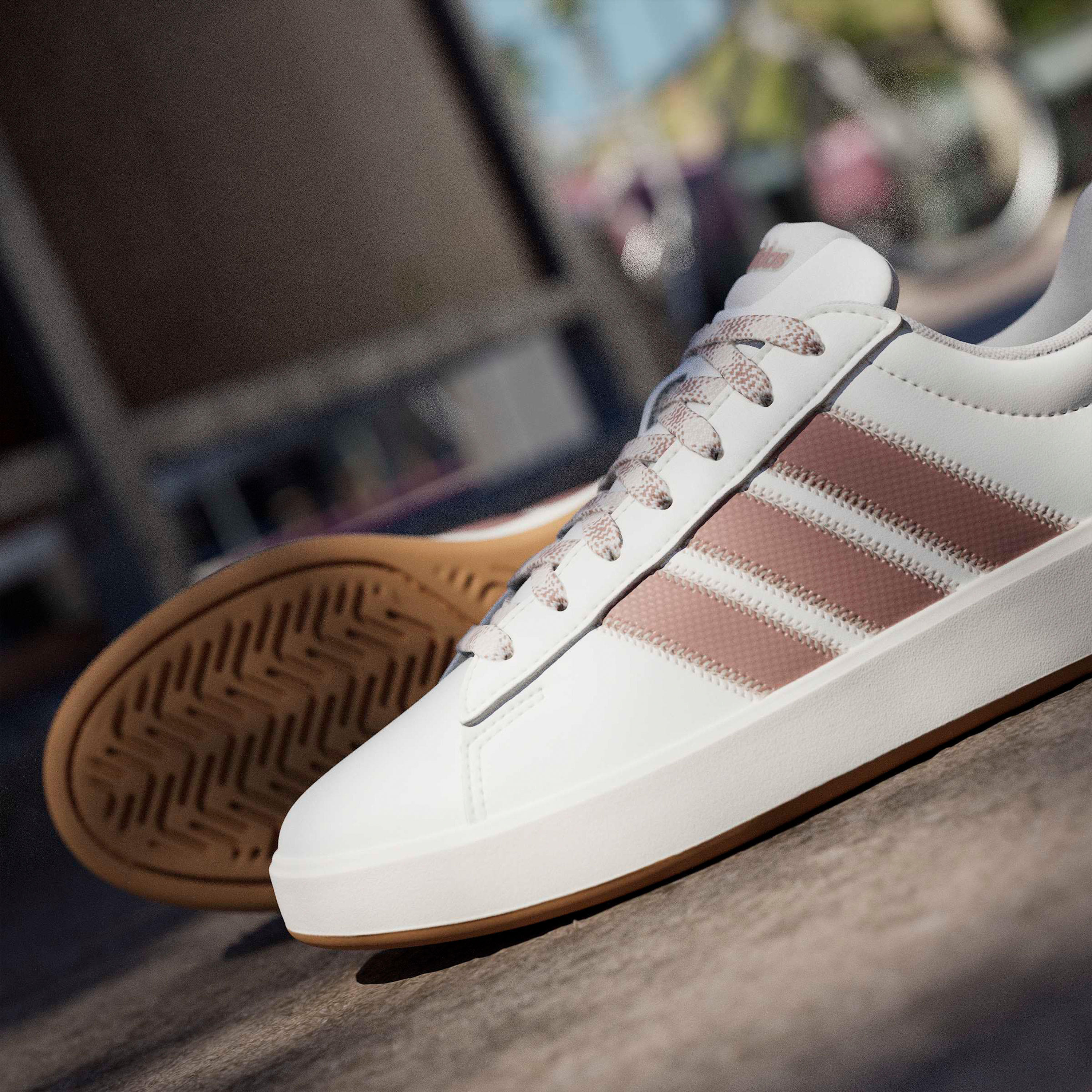 Adidas Women Grand Court 3.0 Lace-Up Ankle Sneakers-sports-women-shoes-image-13