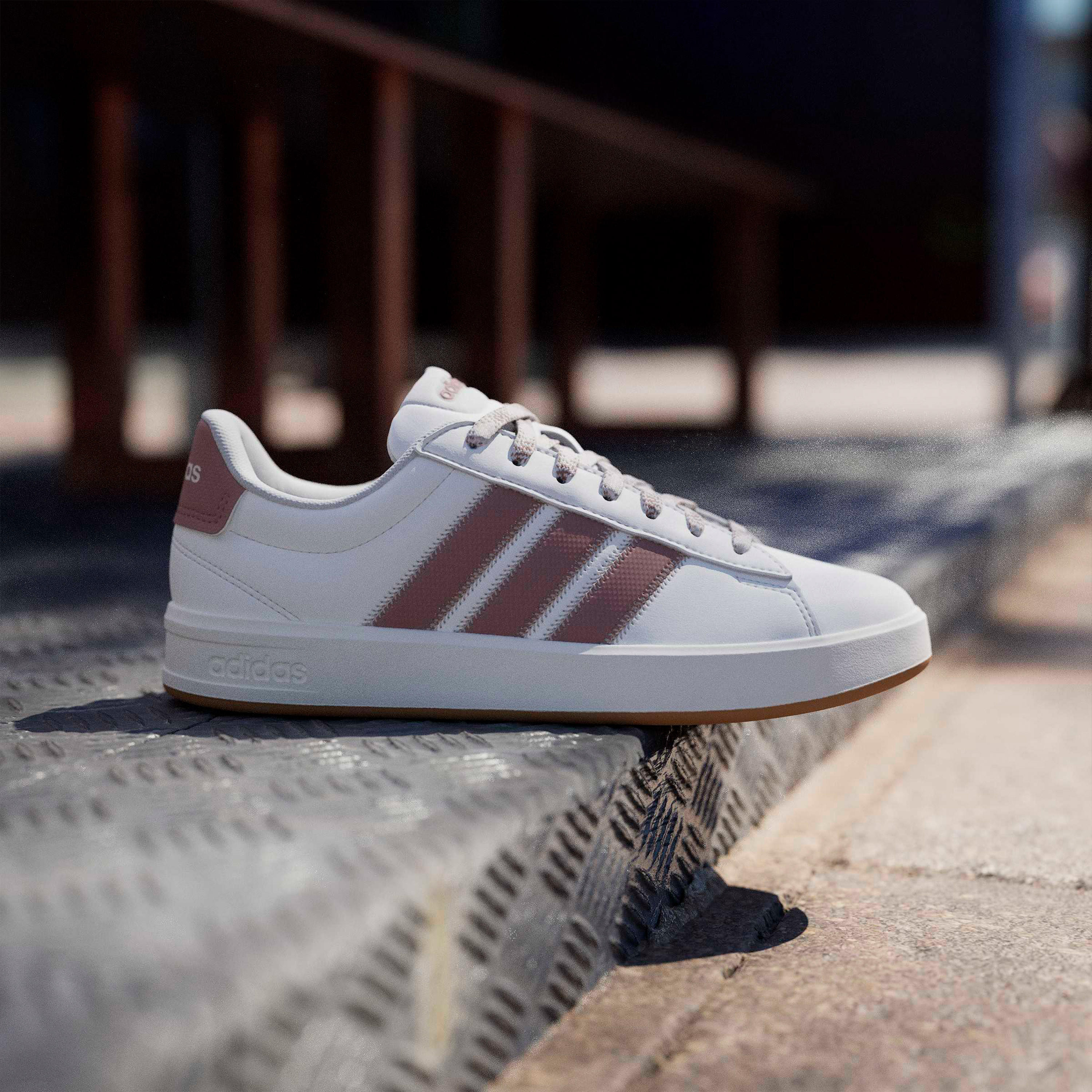 Adidas Women Grand Court 3.0 Lace-Up Ankle Sneakers-sports-women-shoes-image-8