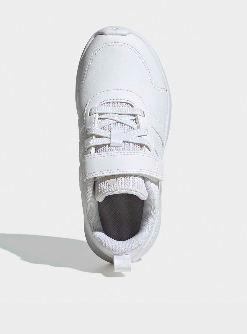 Adidas Kids VL Move EL Hook & Loop Ankle Sneakers-girls-shoes-sneakers-image-3