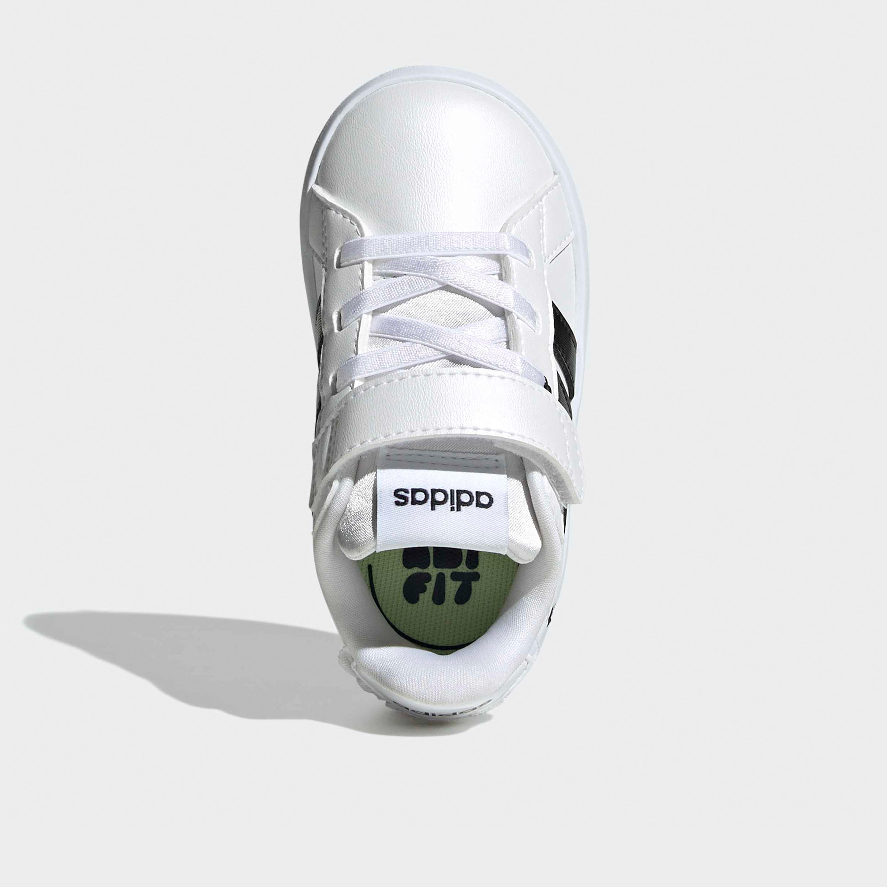 حذاء سنيكرز بطول الكاحل وشريط إغلاق لاصق جراند كورت 3.0 إيه إل للبنات من أديداس-baby-girls-shoes-closedshoes-image-3