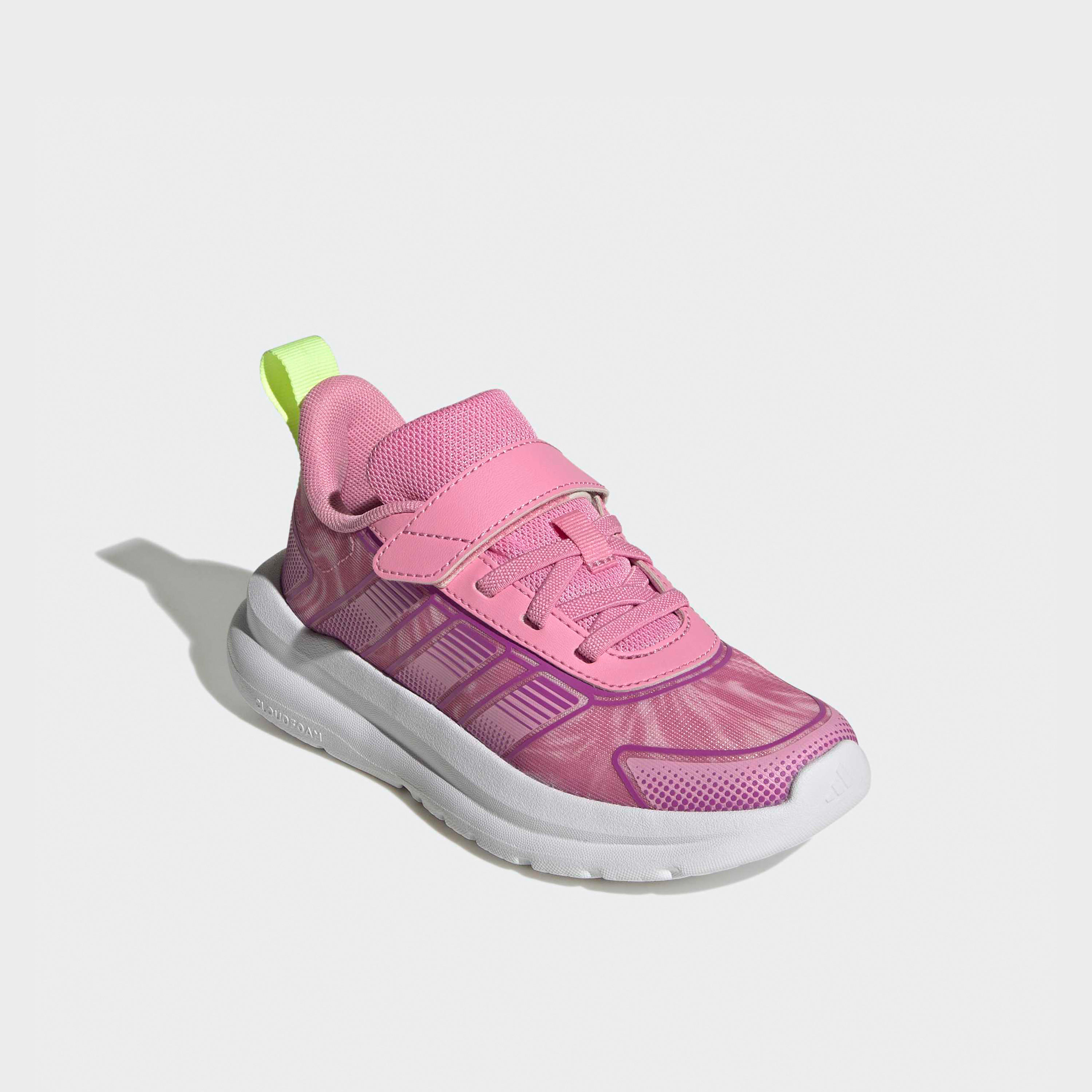 حذاء سنيكرز تينسور ران 4.0 إي إل بشريط لاصق للبنات من أديداس-girls-shoes-sneakers-image-1