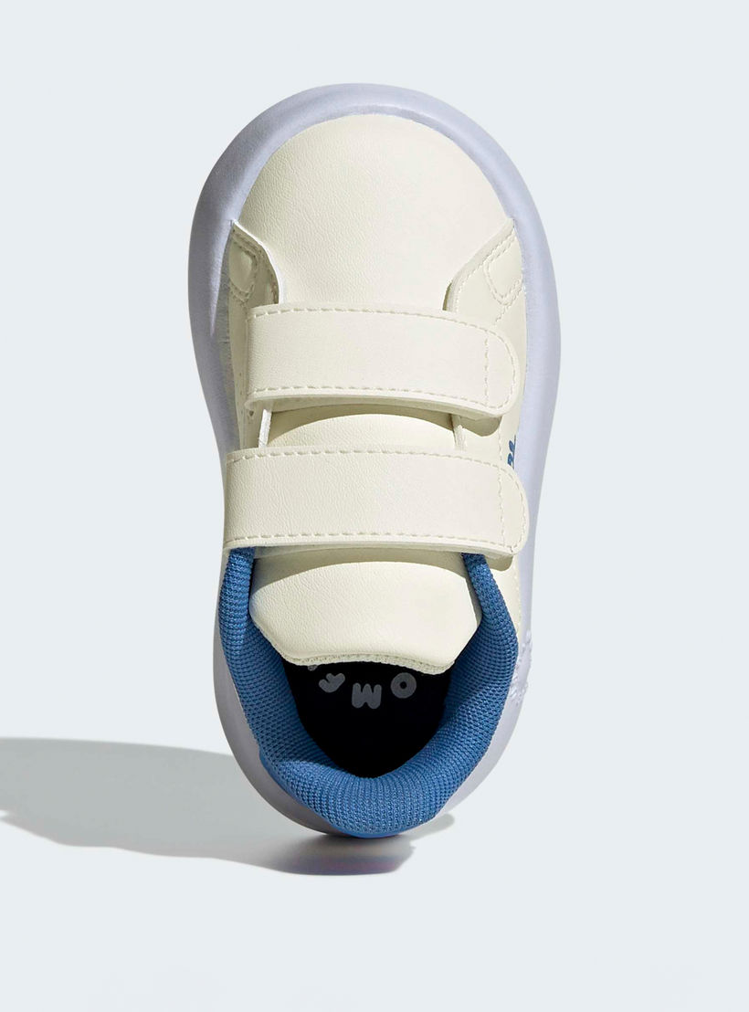Adidas Advantage CF Sneakers with Hook & Loop, Monster Print-baby-girls-shoes-closedshoes-image-4
