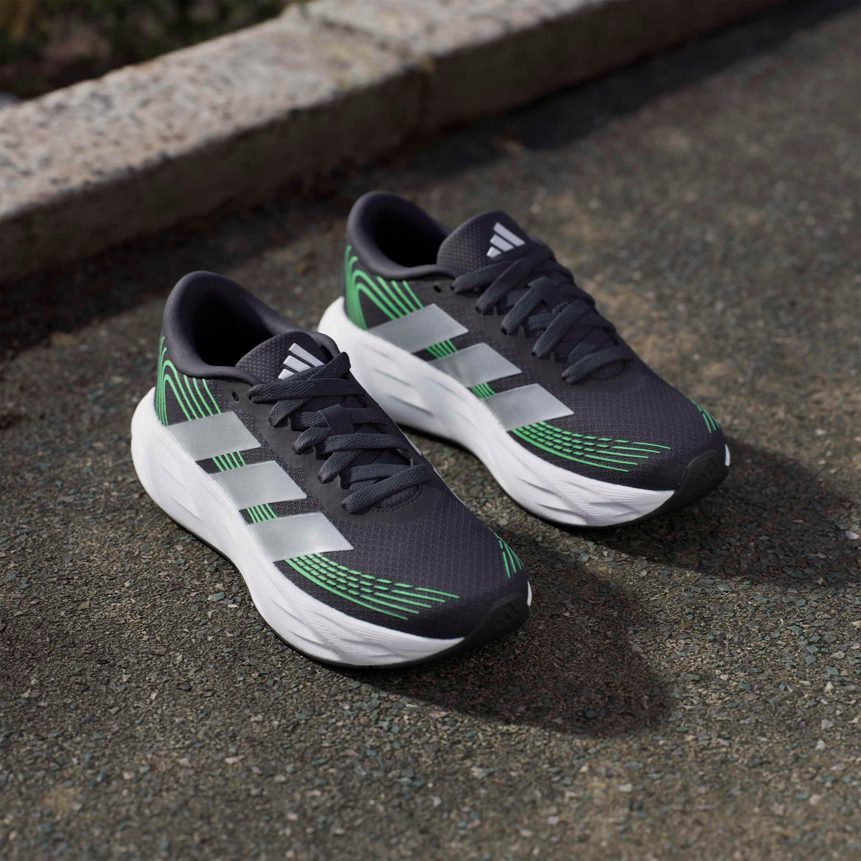 Adidas Boys Galaxy 8 Striped Lace-Up Running Shoes-sports-boys-shoes-image-12