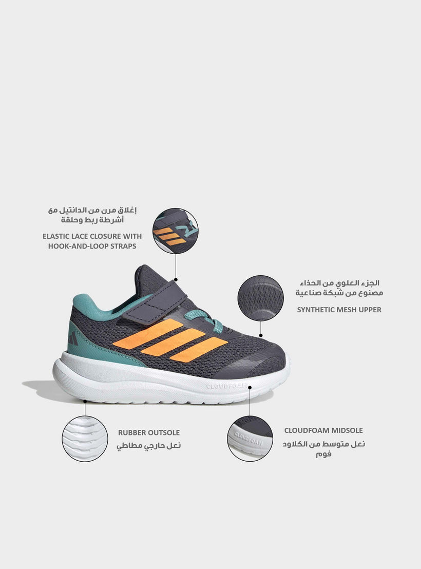 حذاء رياضي للأطفال رن فالكون 6 إي إل I بشريط إغلاق لاصق من أديداس-girls-shoes-sneakers-image-2