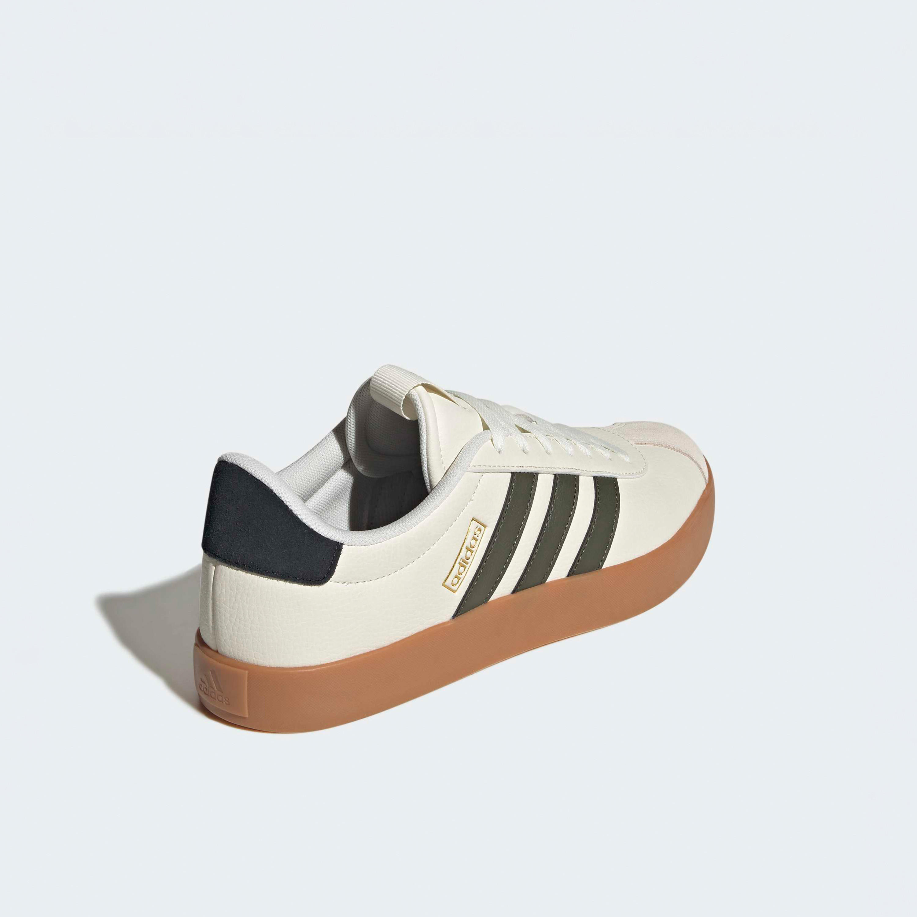 Adidas Men VL Court 3.0 Leather Lace-Up Ankle Sneakers-men-shoes-sneakers-image-7