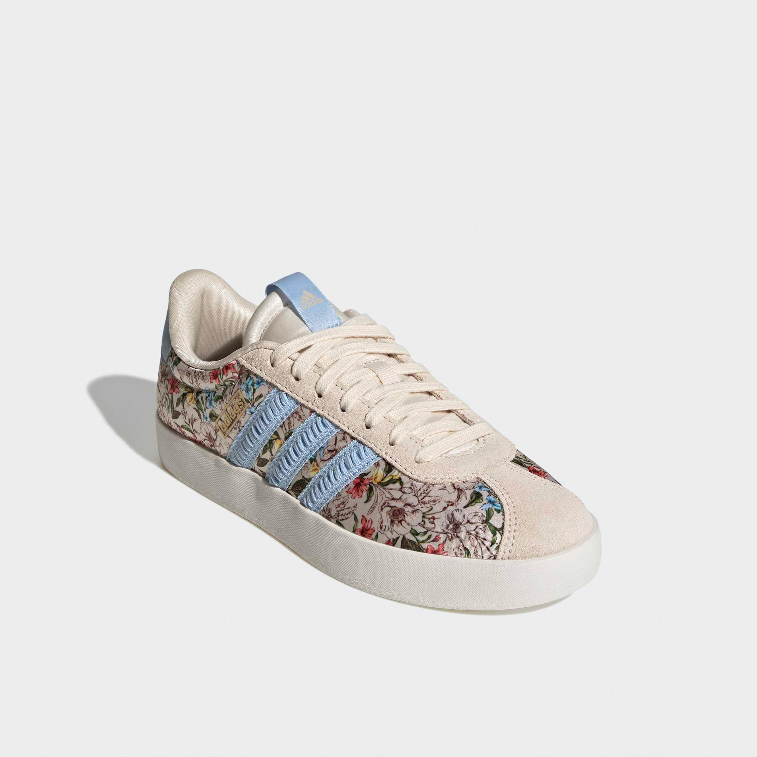 Adidas Women VL Court 3.0 Lace-Up Leather Ankle Sneakers-women-shoes-sneakers-image-1