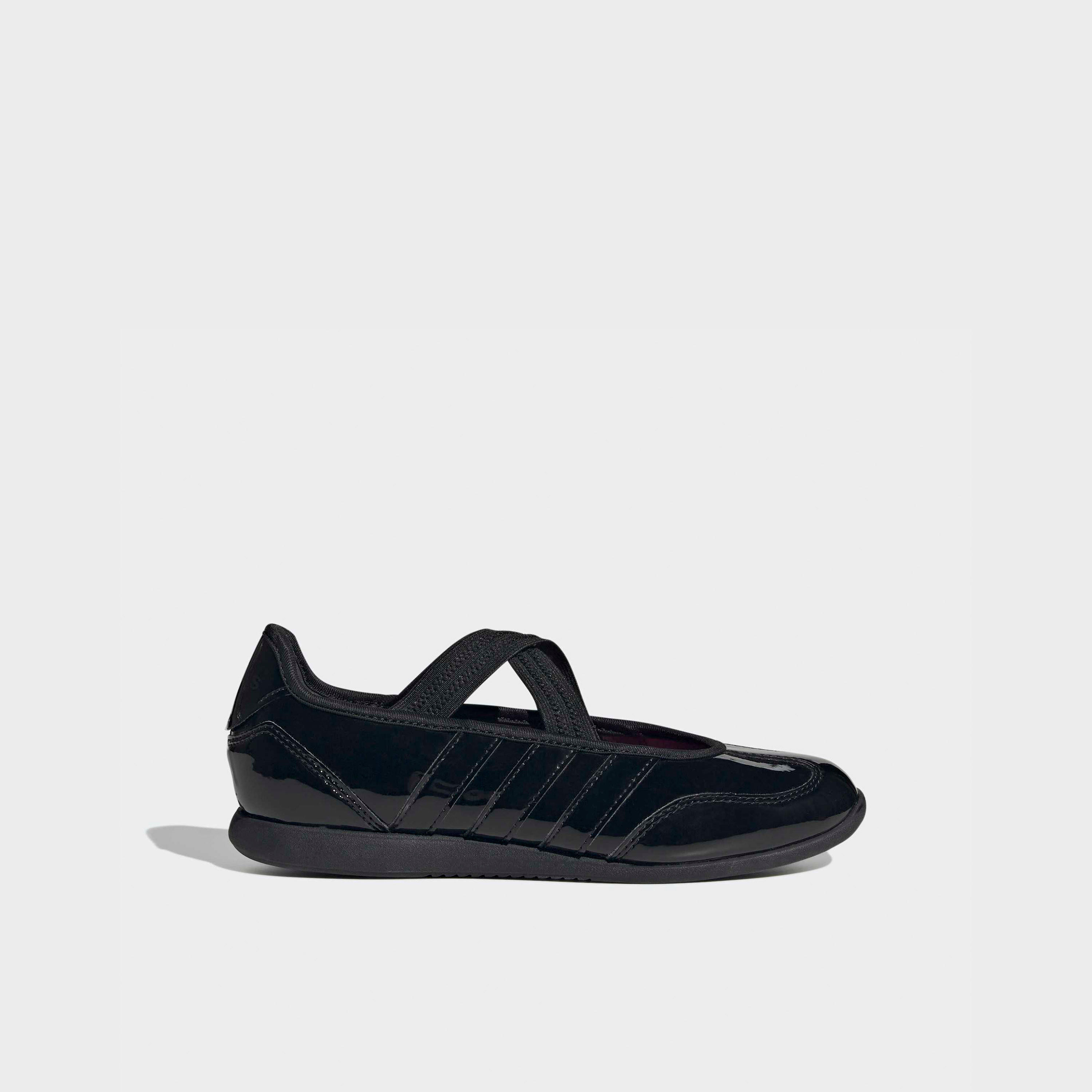Adidas Girls Barreda Slip-On School Shoes-girls-shoes-maryjanes-image-2